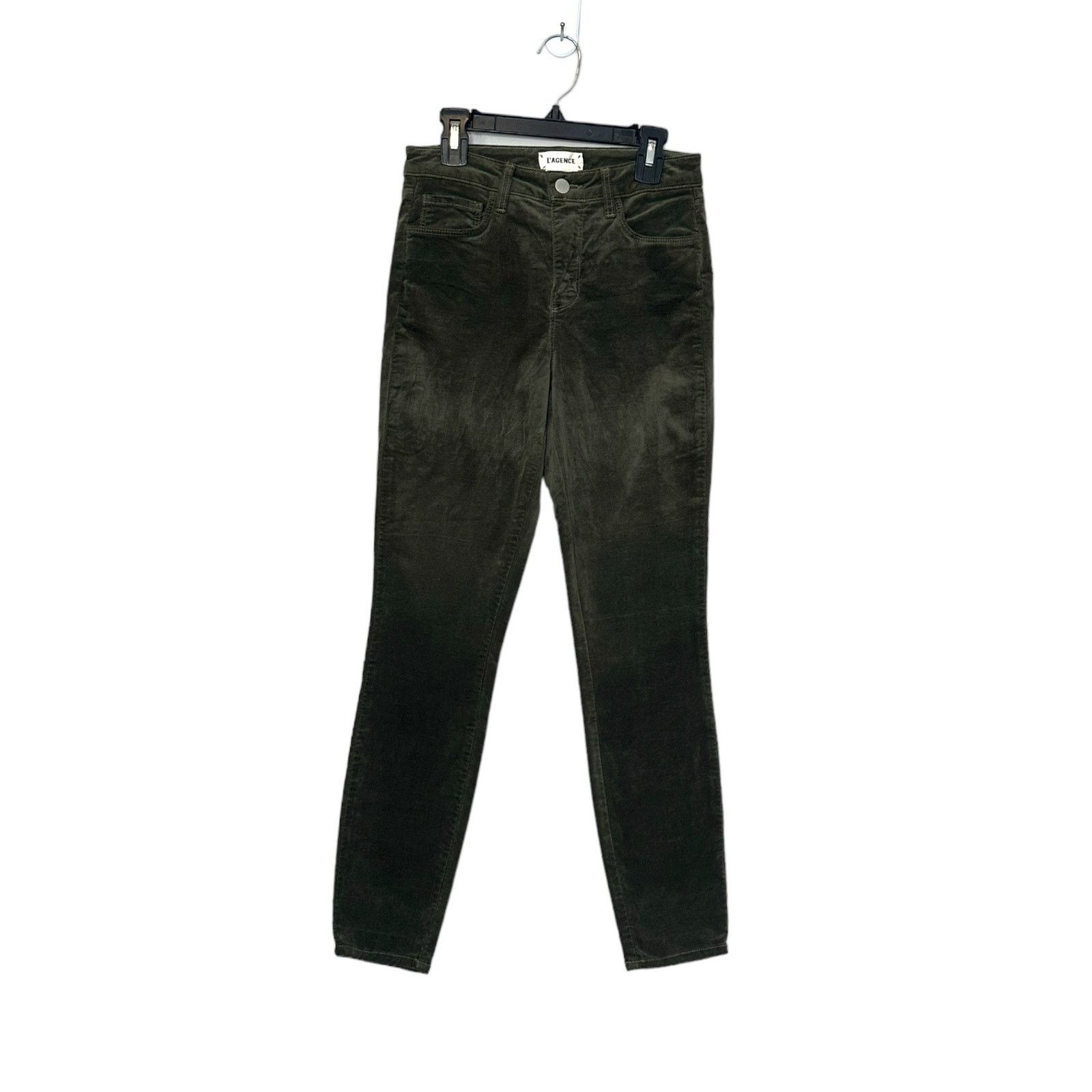 L'AGENCE L'Agence Margot green high rise skinny ankle jeans size 23 Size 25" / US 0 / IT 36 - 6 Thumbnail