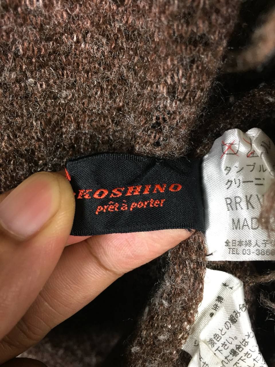 Hiroko Koshino Homme Hiroko Koshino HK Faux Fur Cardigan Jacket Size XS / US 0-2 / IT 36-38 - 12 Thumbnail