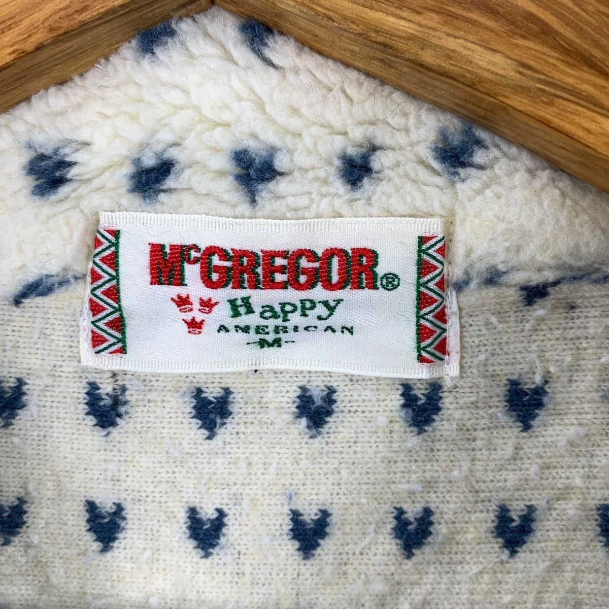 McGregor × Vintage Vintage McGREGOR Casualwear American Fleece Sweater Jacket Size US M / EU 48-50 / 2 - 8 Thumbnail