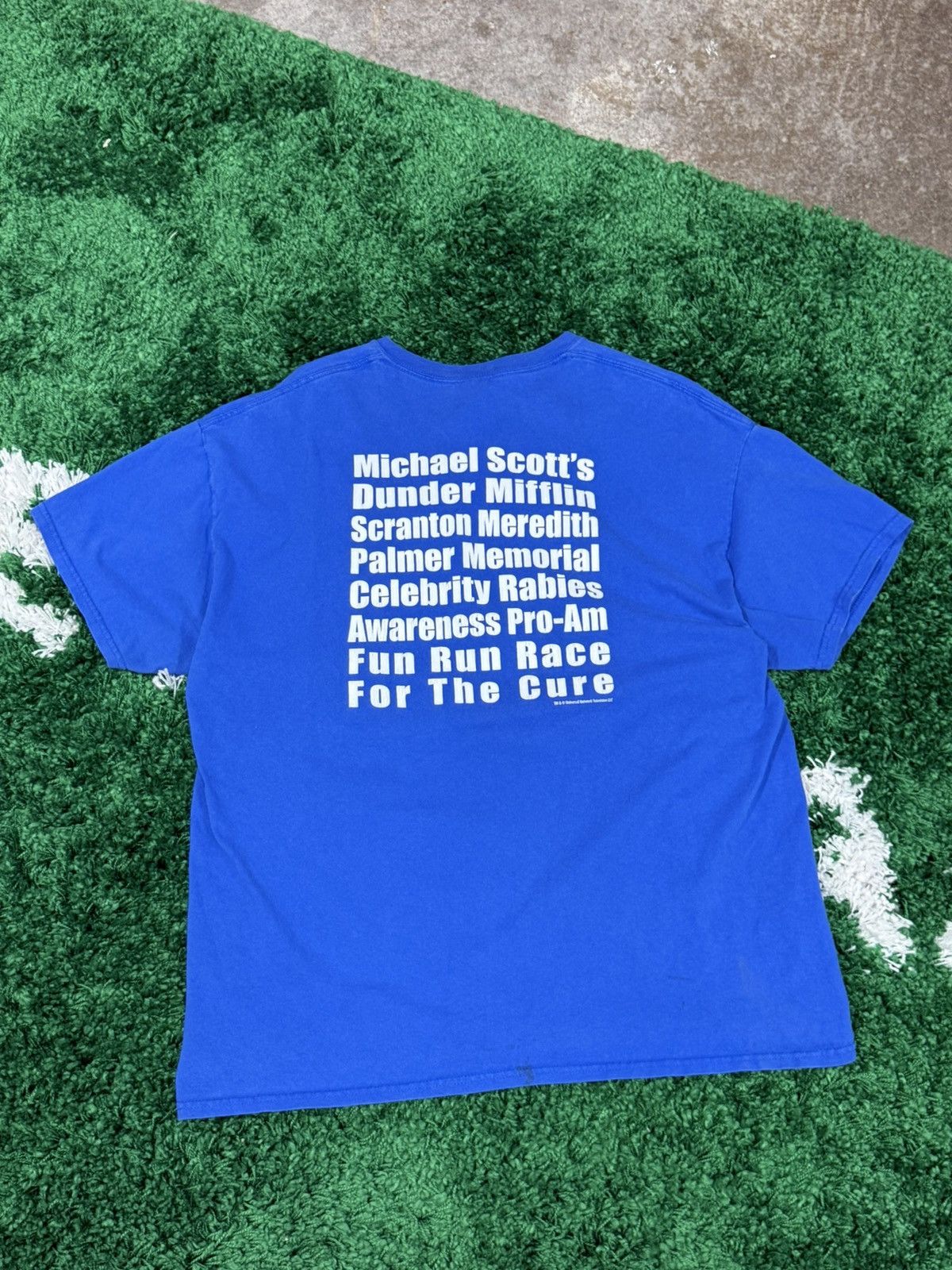 Vintage Vintage The Office Michael Scott Dunder Mifflin Race Cure Size US XL / EU 56 / 4 - 1 Thumbnail