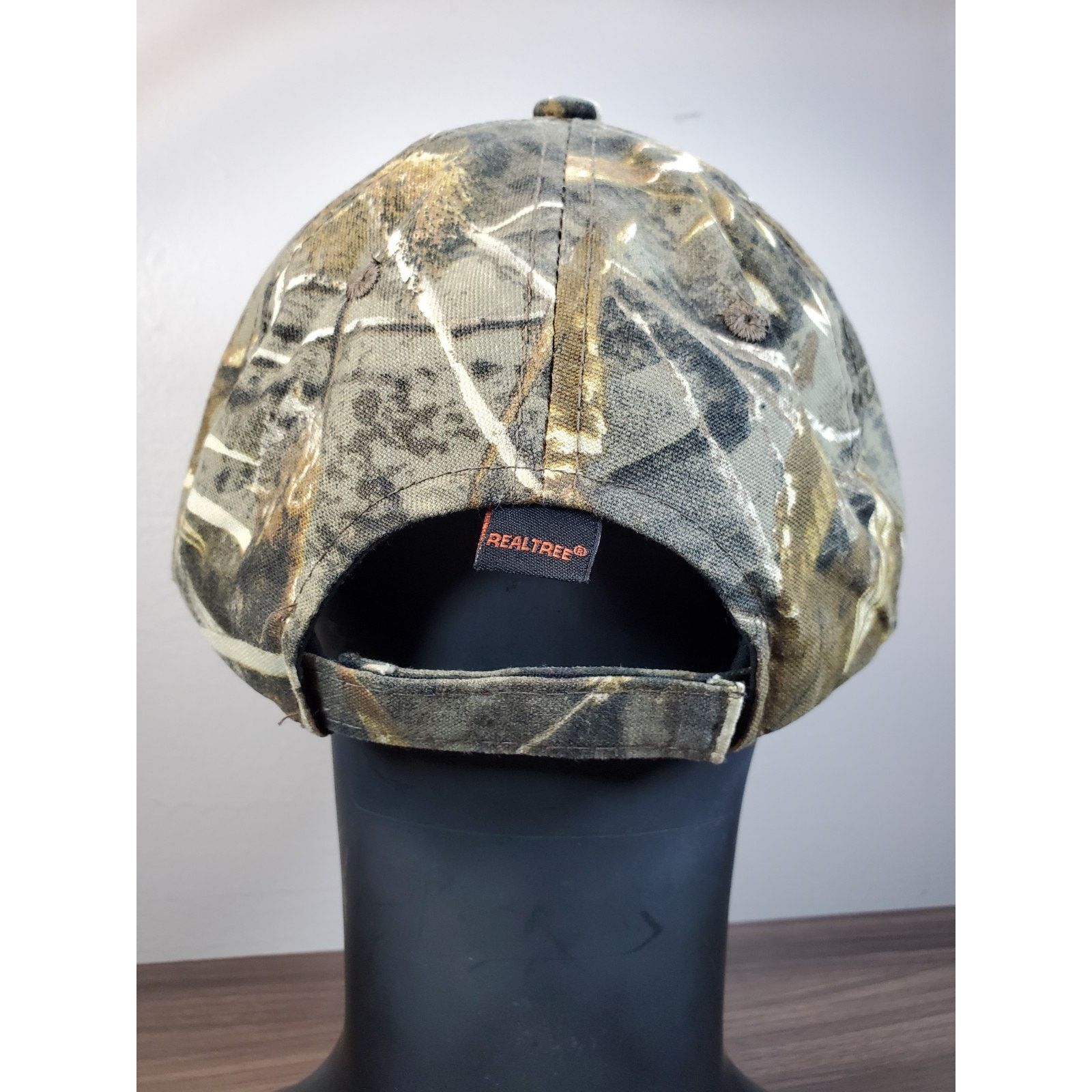 Realtree × Vintage Clinton Power Station Nuclear Power Hat Camo Cap ALARA Size ONE SIZE - 9 Thumbnail