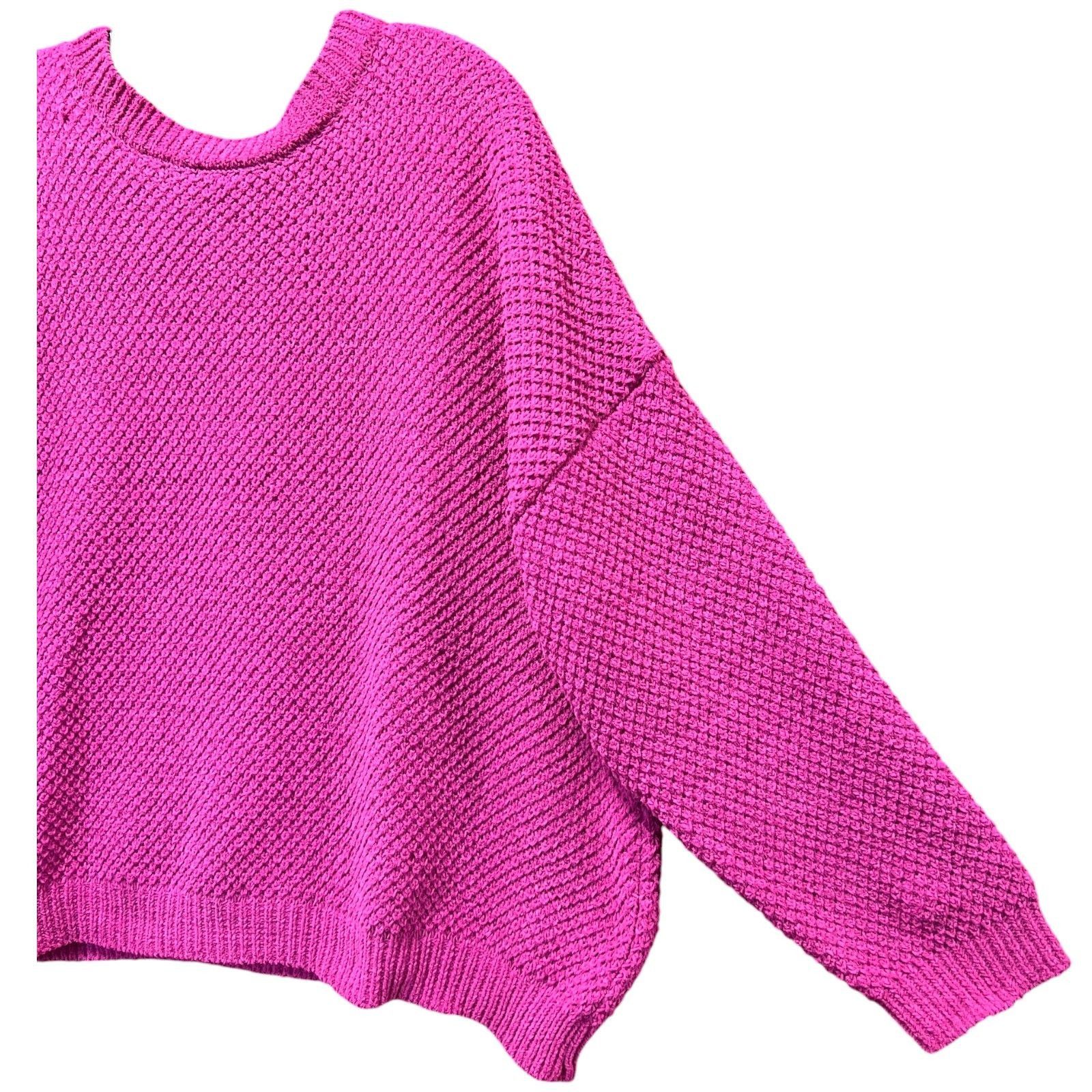 Other Rue + - Women's Long Sleeve Round Neck Crochet Sweater - Pin Size 3XL / US 20-22 - 11 Thumbnail