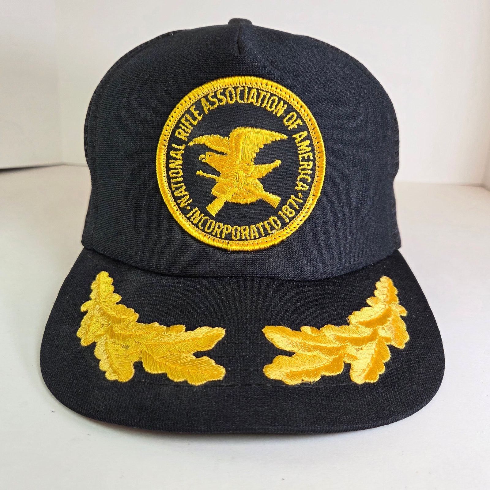 Other Vintage NRA Trucker Snapback USA Gold Leaf Size ONE SIZE - 1 Thumbnail
