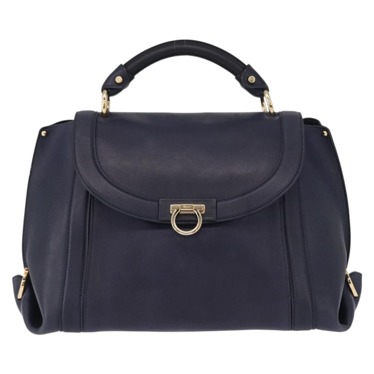 Salvatore Ferragamo Salvatore Ferragamo Suzanna Satchel Smooth Leather Size ONE SIZE - 1 Thumbnail