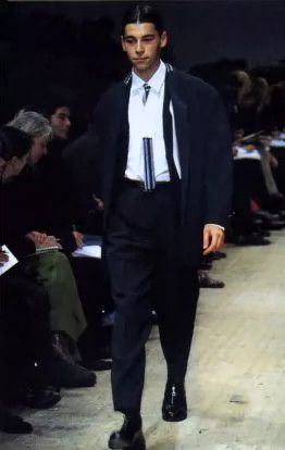 Yohji Yamamoto Yohji Yamamoto 95AW Woven Collar Jacket 2503-Nextarrow Size US M / EU 48-50 / 2 - 7 Thumbnail