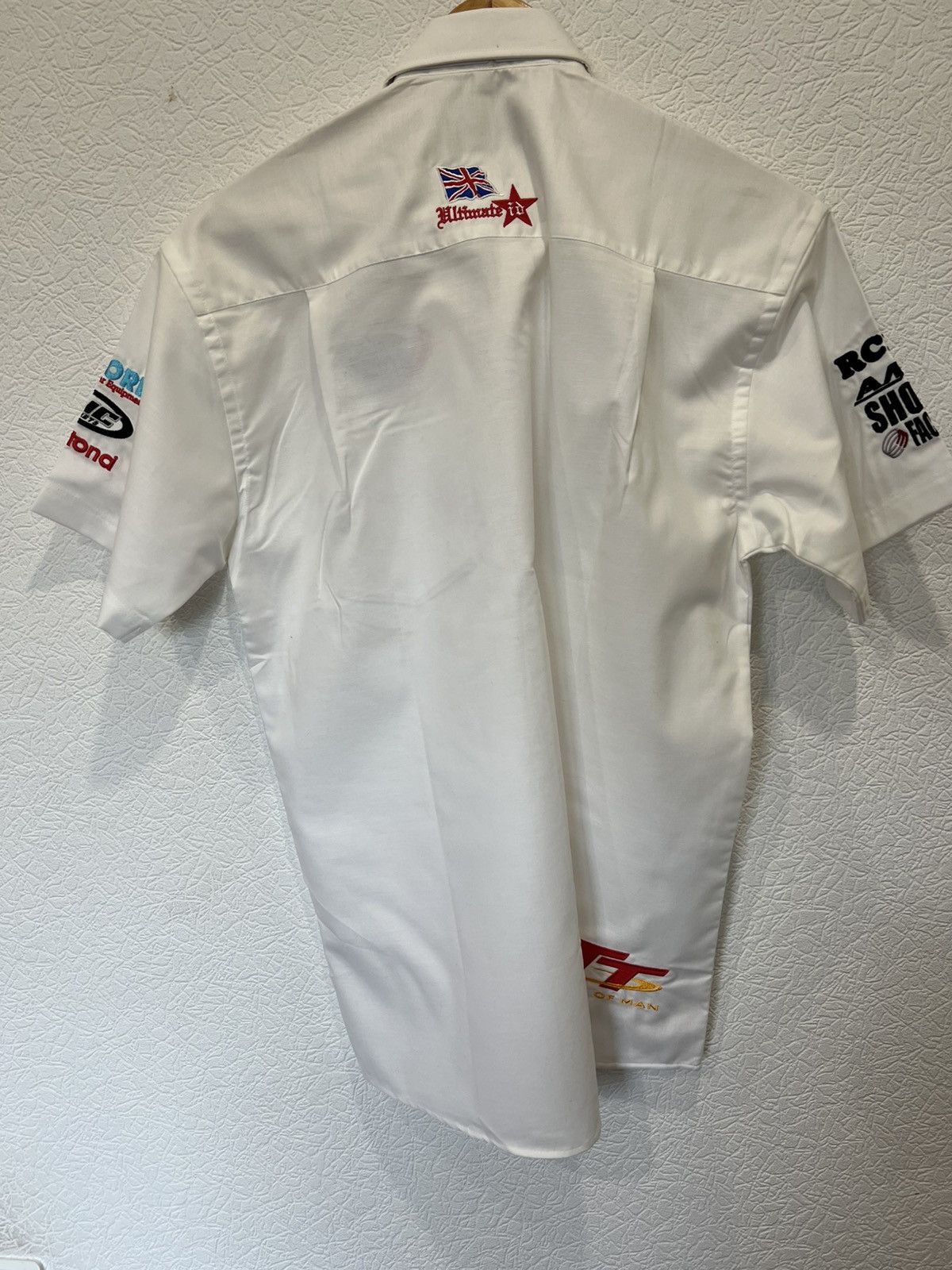 Vintage Russell Collection TT Isle Of Men Racing Button Shirt Size US M / EU 48-50 / 2 - 8 Thumbnail