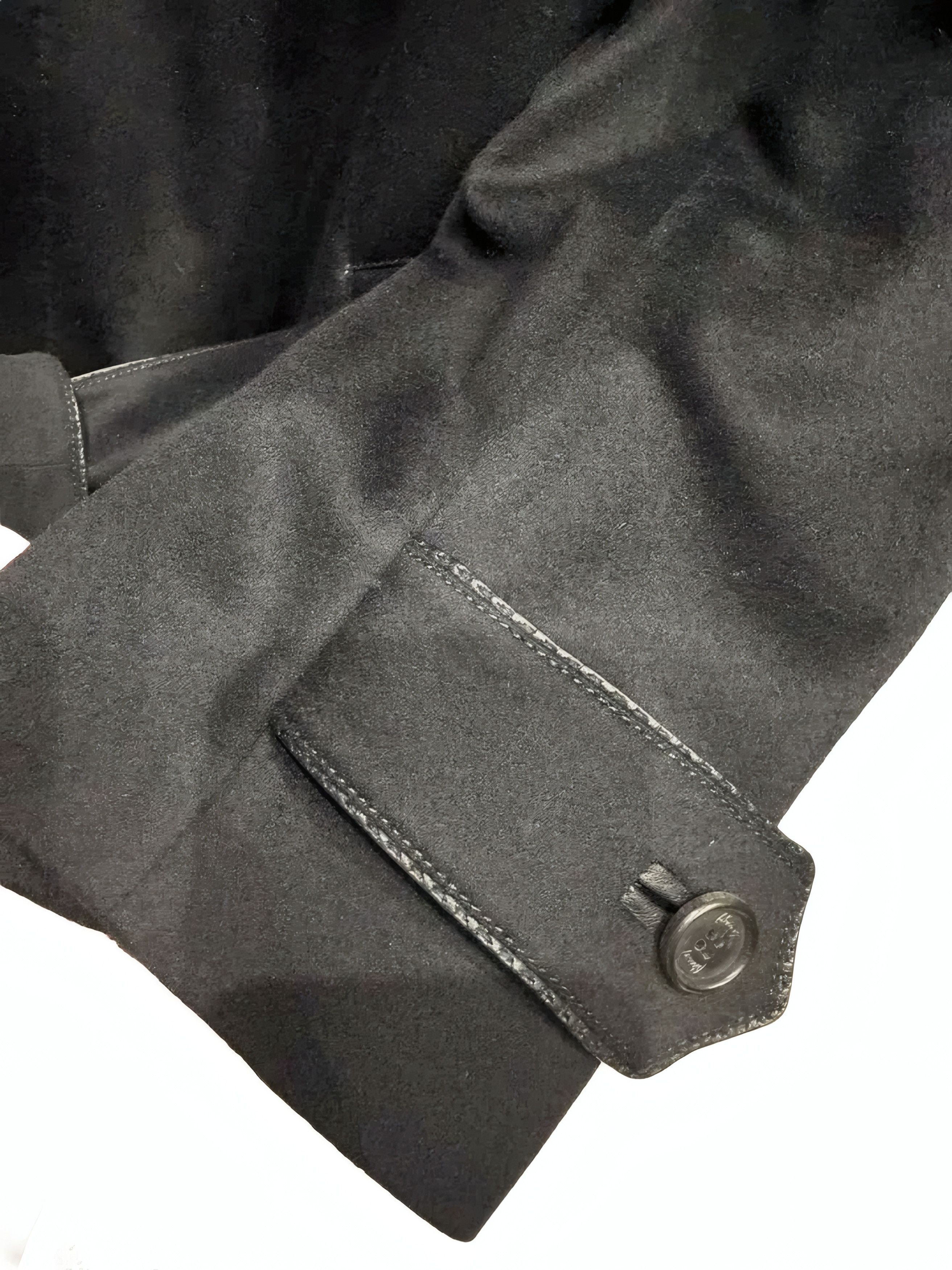 Brioni Cashmere & Beaver Fur Collar Belted Overcoat