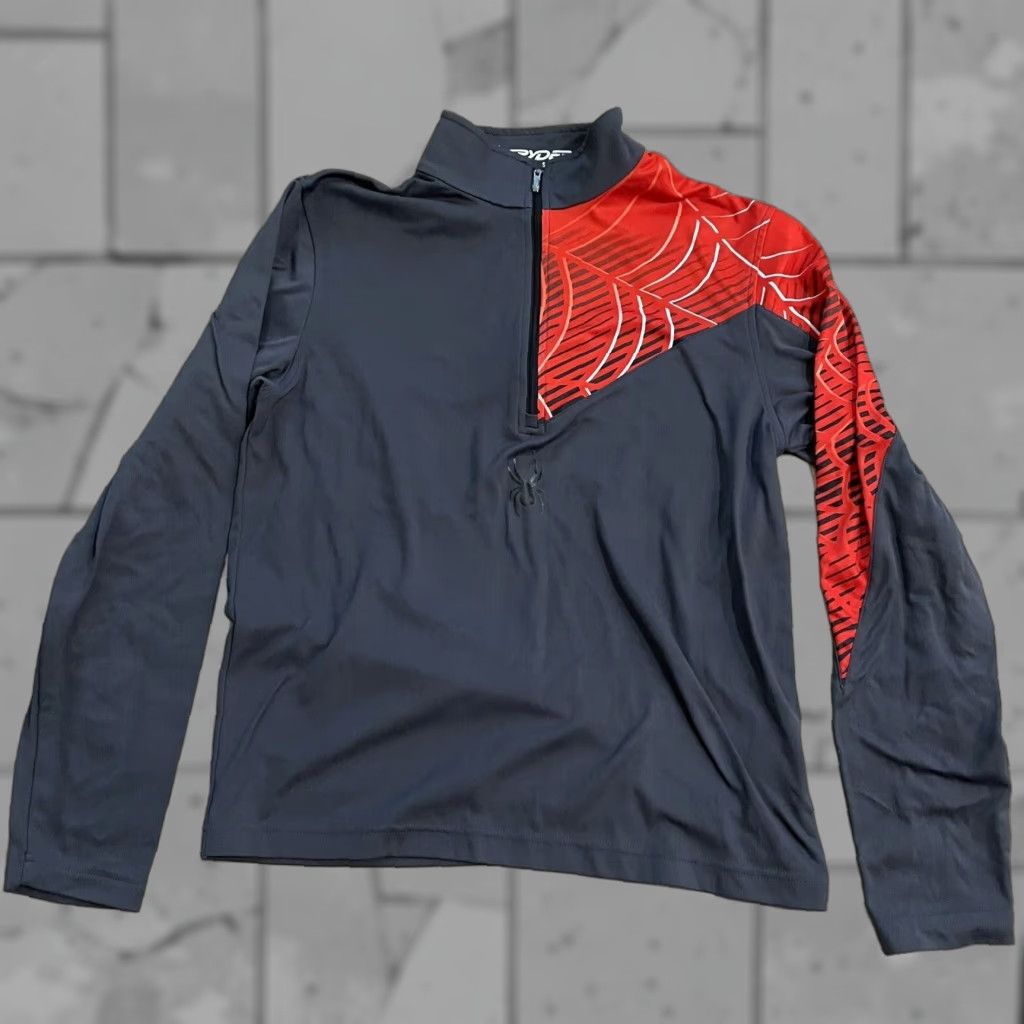 Spyder VINTAGE Spyder Pullover Men Size S Half-Zip Gray Clothing Size US S / EU 44-46 / 1 - 1 Thumbnail