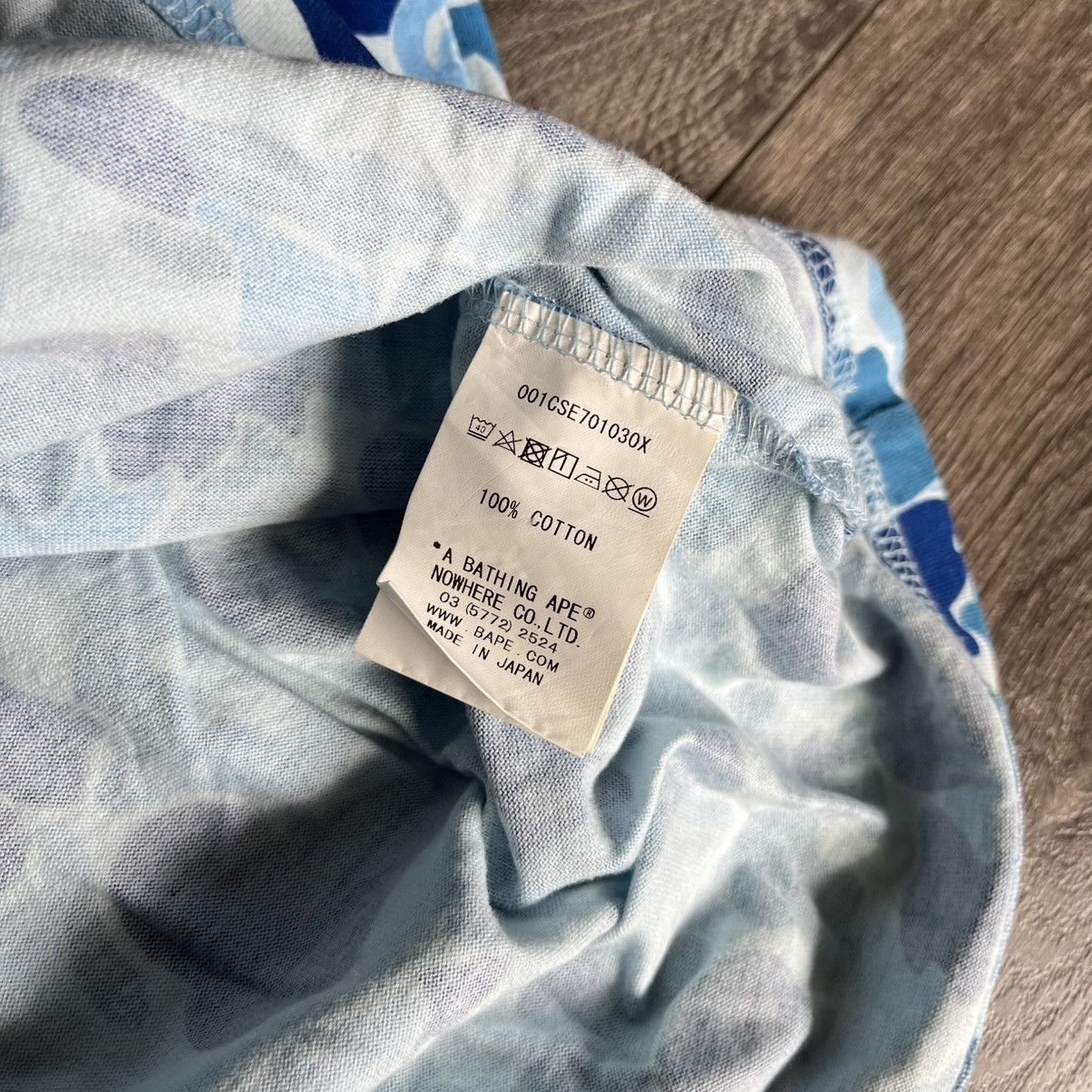 Bape A Bathing Ape Bape XXV ABC Camo Blue 25th Anniversary Ter Size US XXL / EU 58 / 5 - 7 Thumbnail
