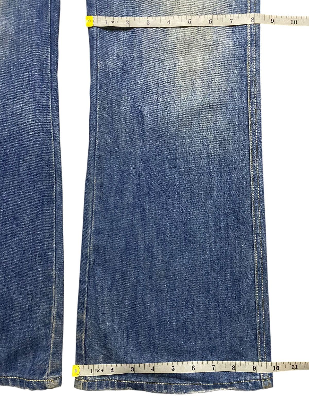 Tornado Mart Vintage Diesel Faded Wash Flare Style Jeans Size US 30 / EU 46 - 14 Thumbnail