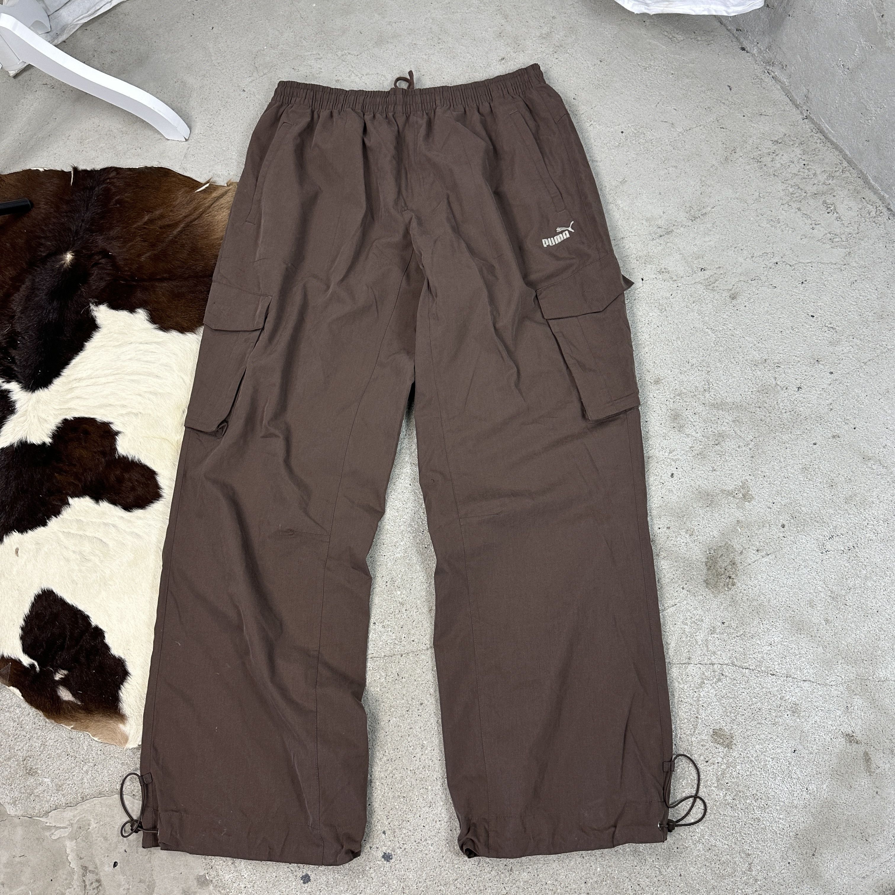 Puma × Vintage Vintage Streetwear Sportswear Puma Parachute Sweatpants 00s Size US 40 / EU 56 - 3 Thumbnail