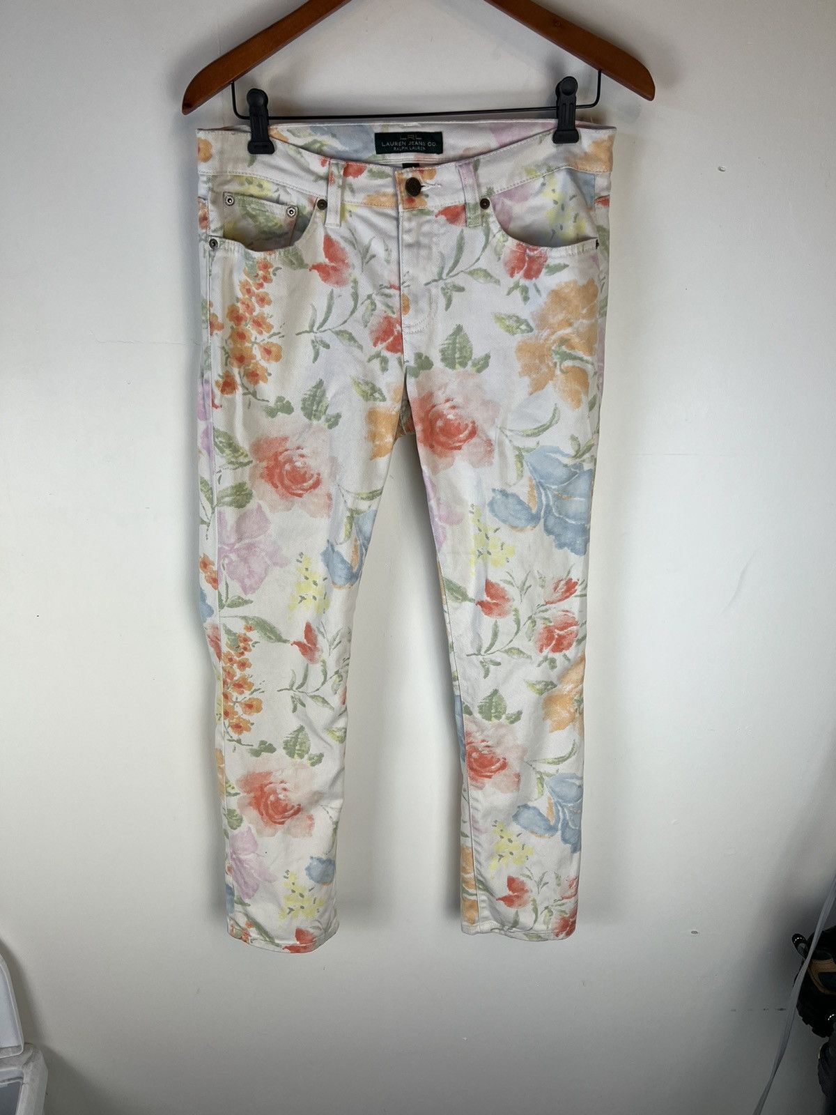 Lauren Ralph Lauren Lauren Jeans Co Ralph Lauren Floral Pants Size 30" / US 8 / IT 44 - 1 Thumbnail