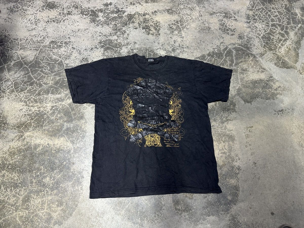 Japanese Brand × Vintage Sun Faded 🔥 Japanese Brand Skull Tshirt Size US L / EU 52-54 / 3 - 2 Thumbnail