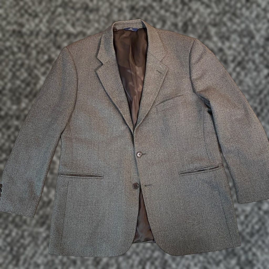Brooks Brothers Brooks Brothers Blazer Mens 44R Green Wool 2-Button Single-Breasted Sport Jacket Shirt? Size 44R - 1 Thumbnail