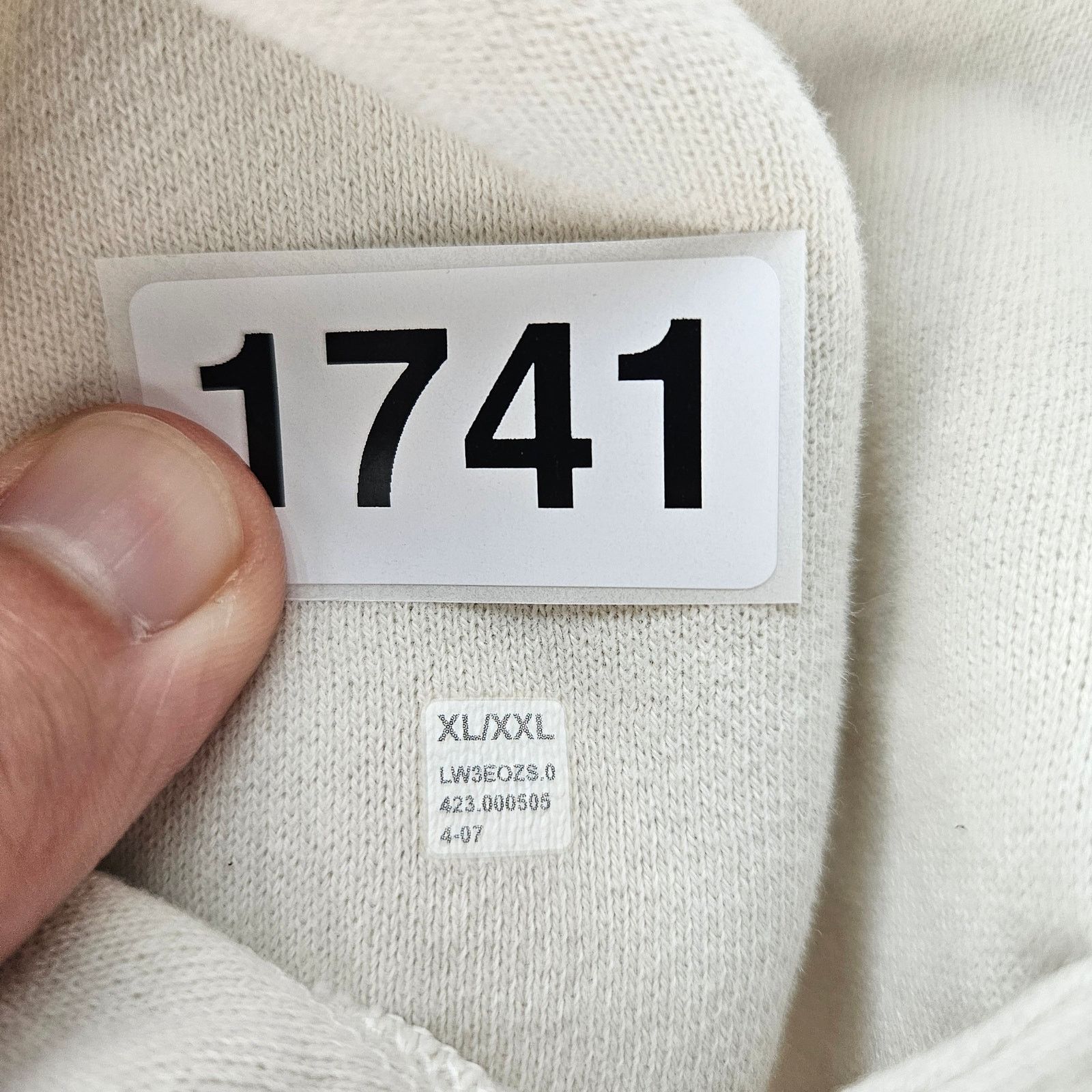 Lululemon LULULEMON WOMEN'S XL/XXL WHITE SCUBA OVERSIZED FULL ZIP Size XL / US 12-14 / IT 48-50 - 3 Thumbnail