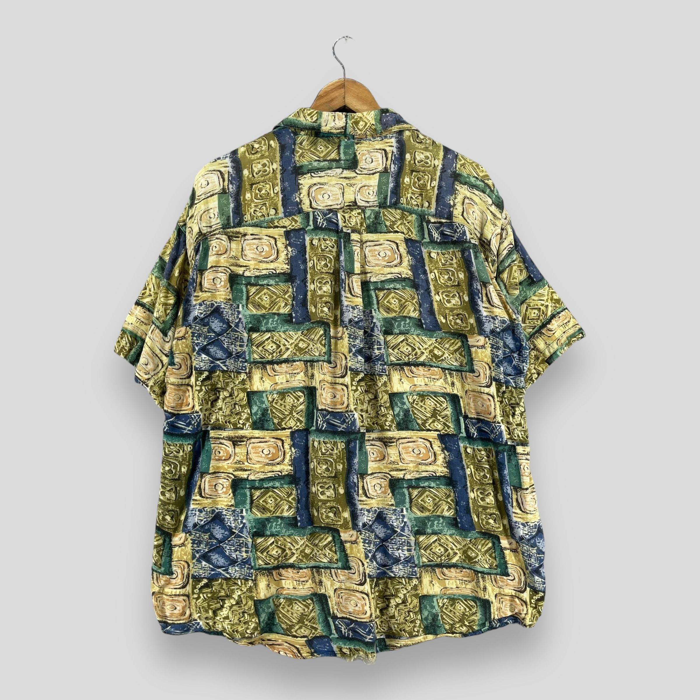 Designer × Vintage Vintage Baroque Abstract Pop Art Psychobilly Artwork Shirt Size US L / EU 52-54 / 3 - 6 Thumbnail