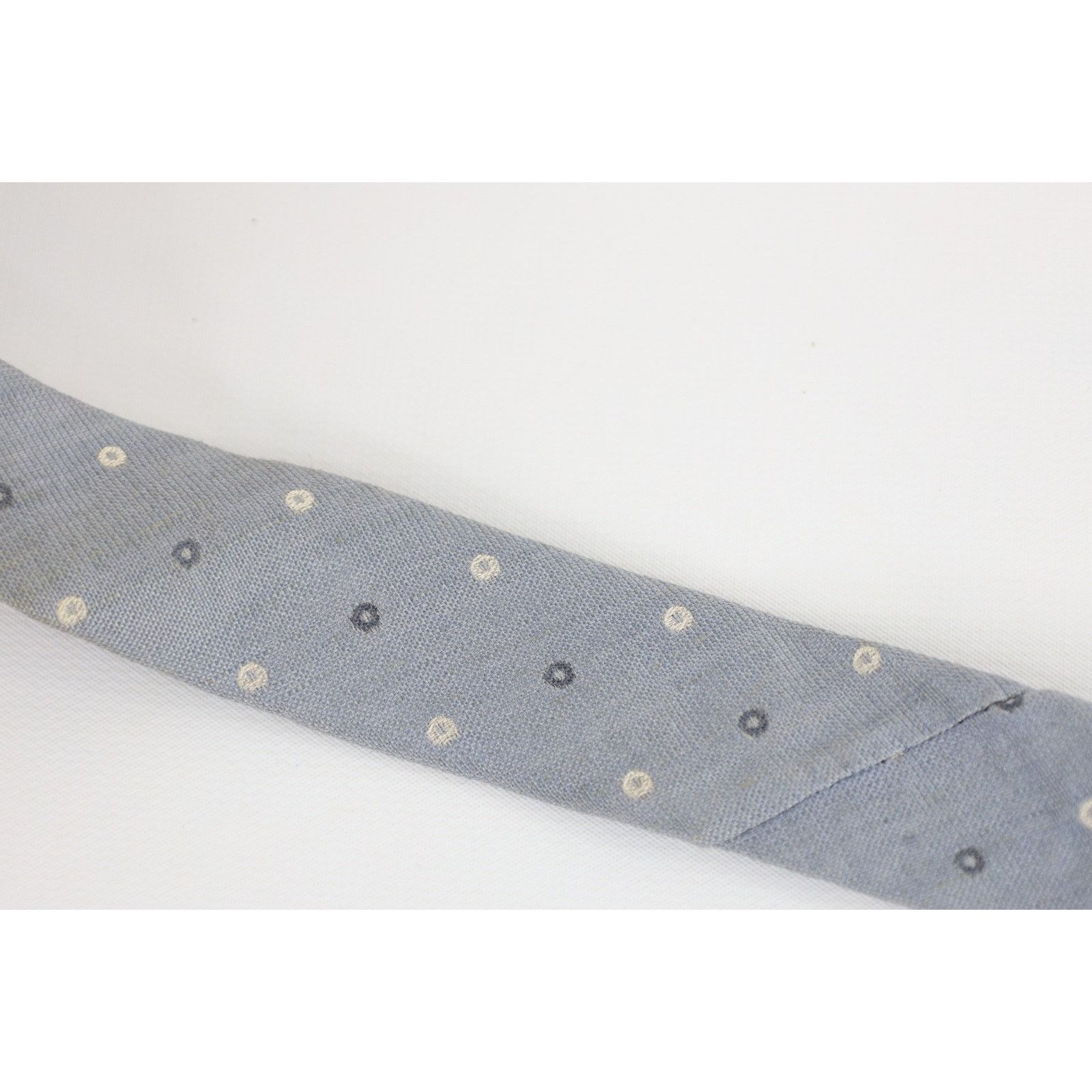 Vintage Vintage 80s 90s Calvin Klein Distressed Polka Dot Neck Tie Size ONE SIZE - 9 Thumbnail