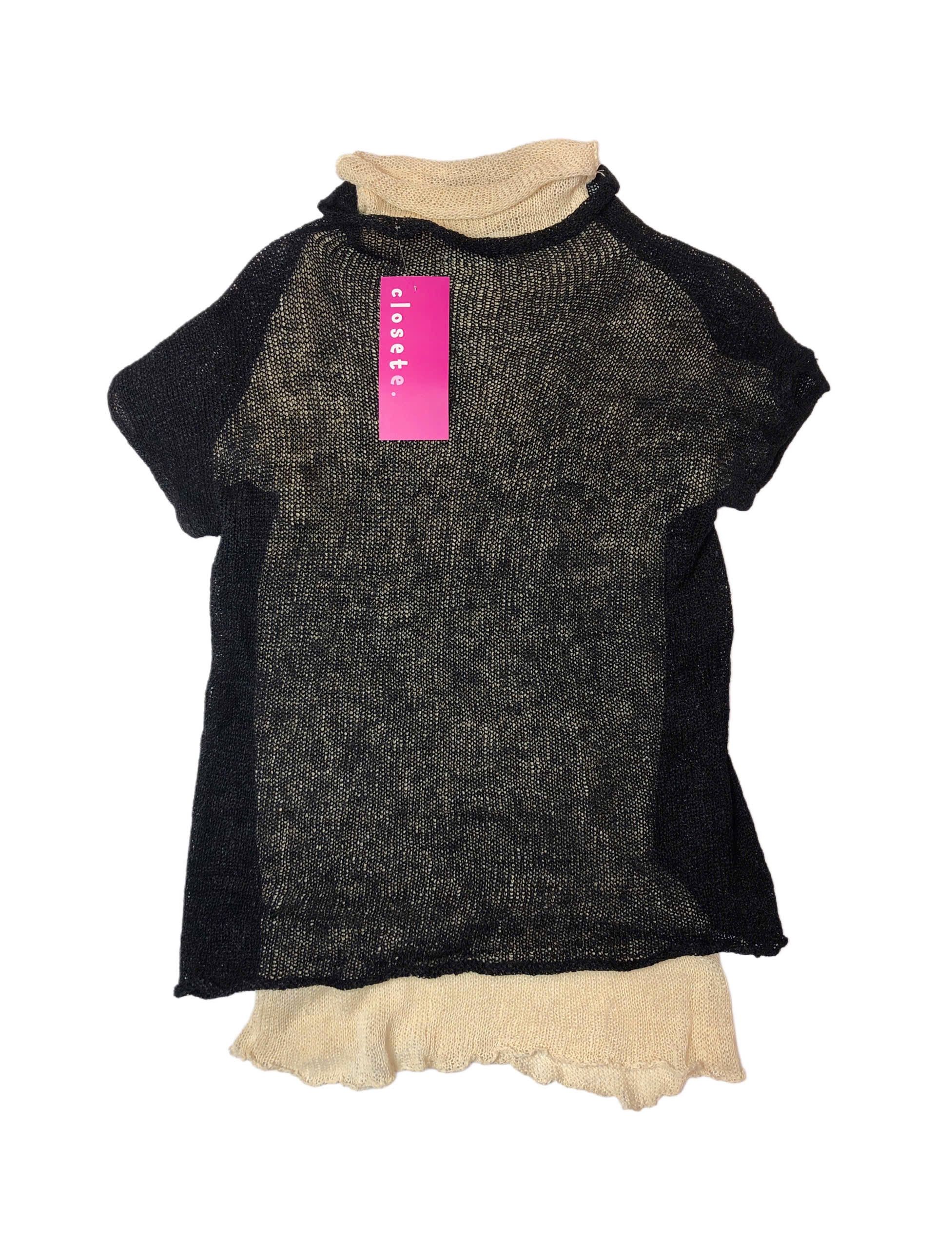Y's Y’s Layered Knit Top Size M / US 6-8 / IT 42-44 - 1 Thumbnail
