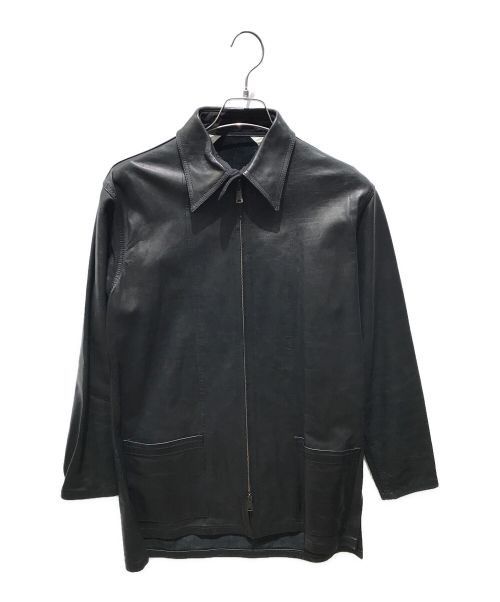 Yohji Yamamoto pour homme leather jacket