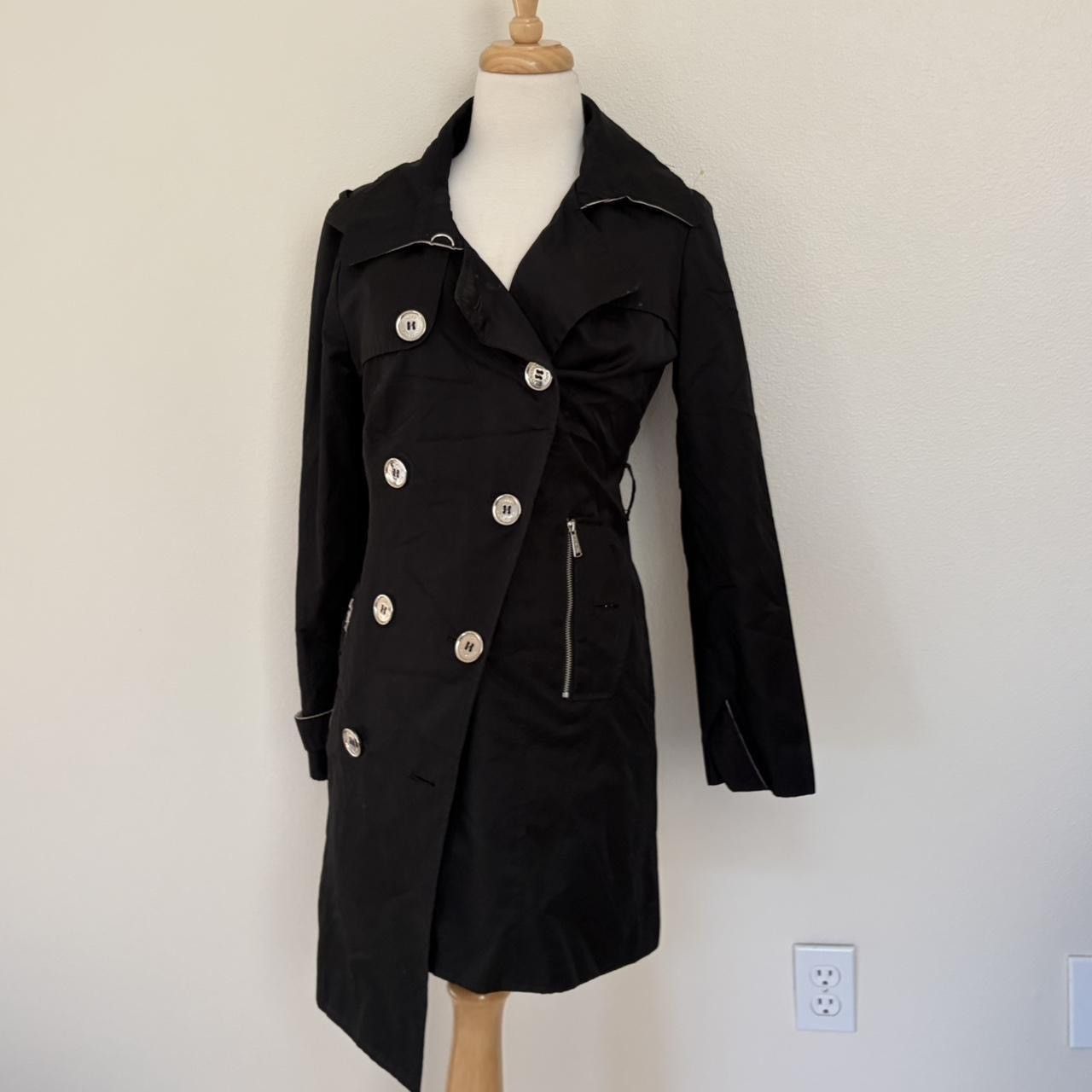 Michael Kors Vtg Michael Kors Trench Button Down Coat Fitted Size S / US 4 / IT 40 - 1 Thumbnail