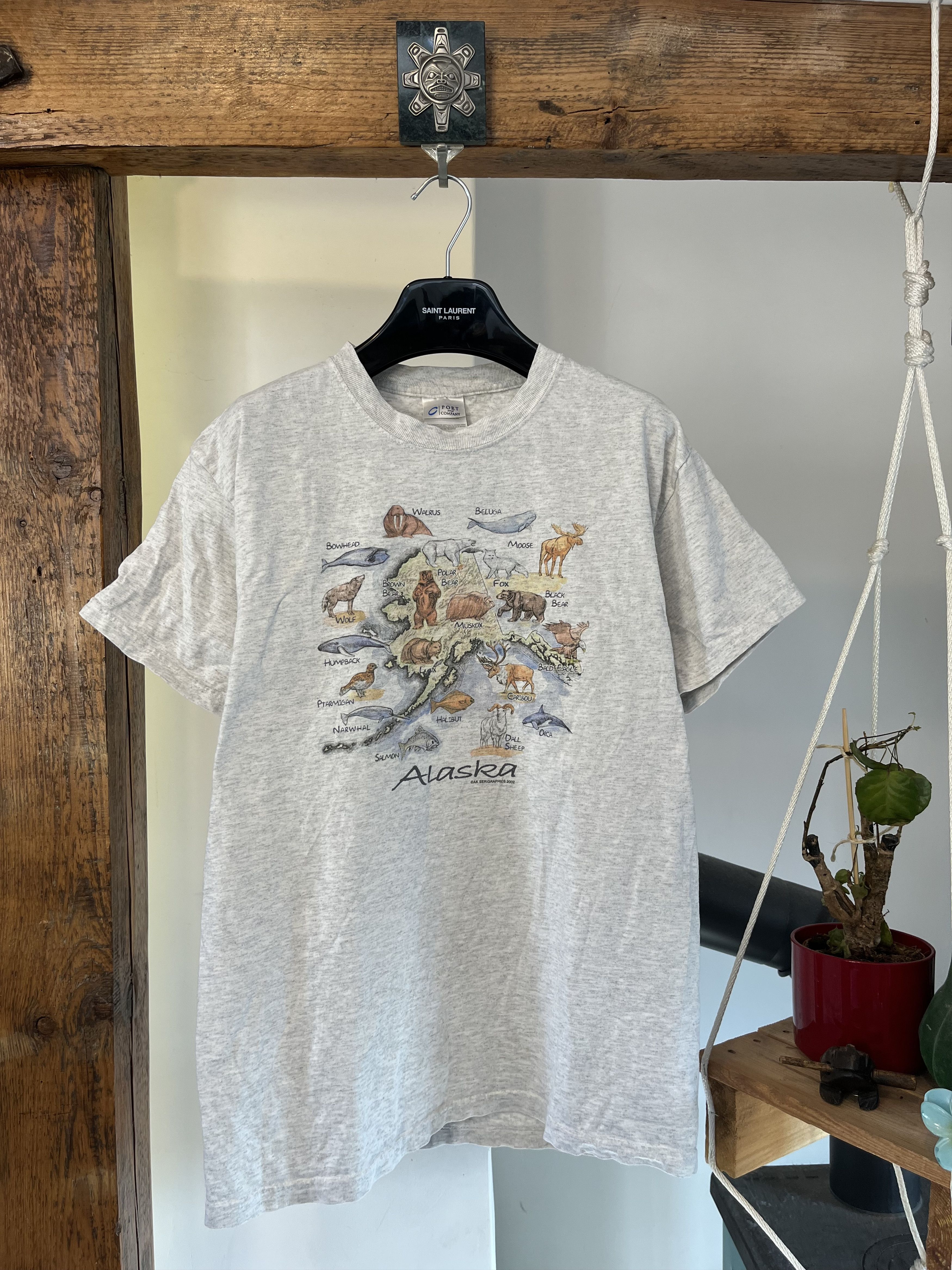 Vintage Vintage 2002 y2k Alaska Arctic Animals USA Size US M / EU 48-50 / 2 - 1 Thumbnail