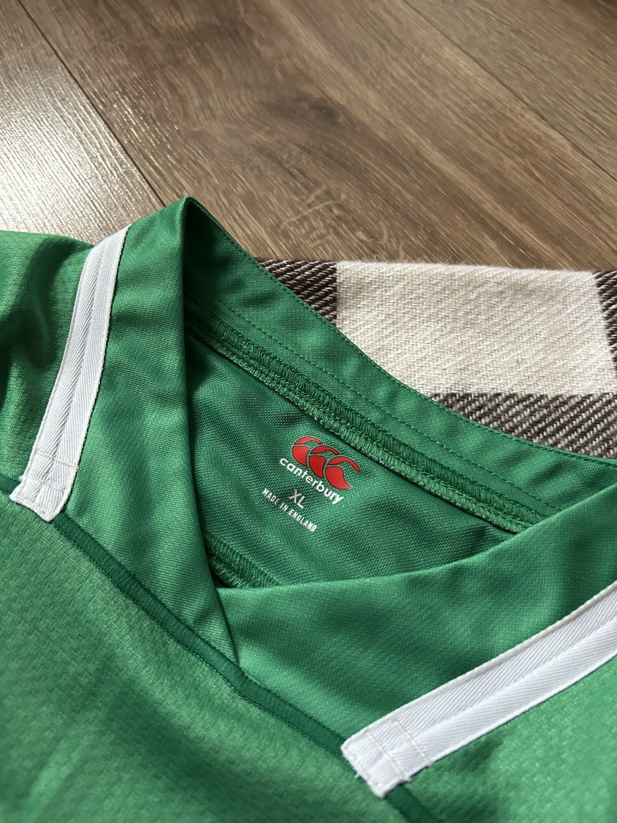 Canterbury of New Zealand × Jerzees × Rugby Ralph Lauren Canterbury Ireland big logo jersey mens y2k Size US XL / EU 56 / 4 - 3 Thumbnail
