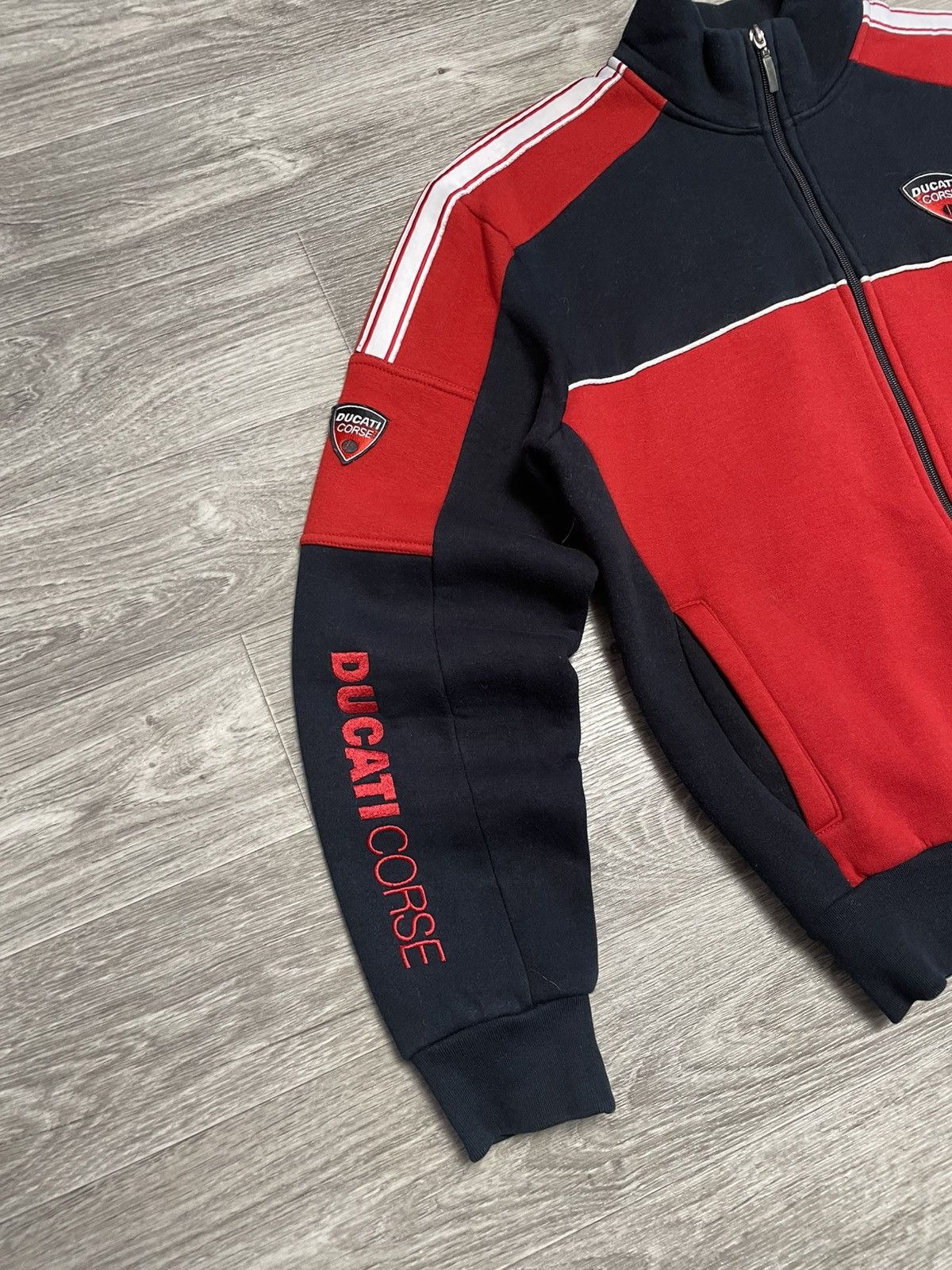 Ducati Vintage Ducati Corse Racing Team Zip Jacket Size US M / EU 48-50 / 2 - 5 Thumbnail
