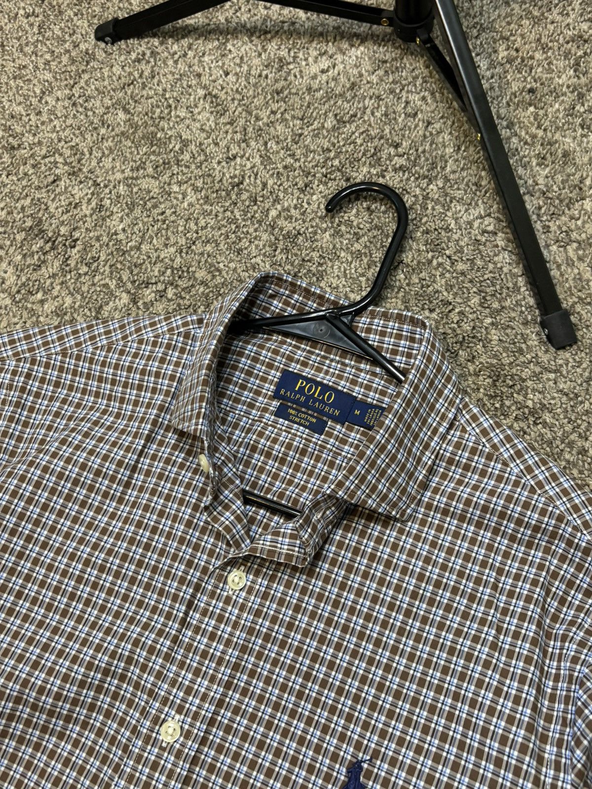 Polo Ralph Lauren Polo Ralph Lauren Men's Classic-Fit Gingham Oxford Shirt Size US M / EU 48-50 / 2 - 7 Thumbnail
