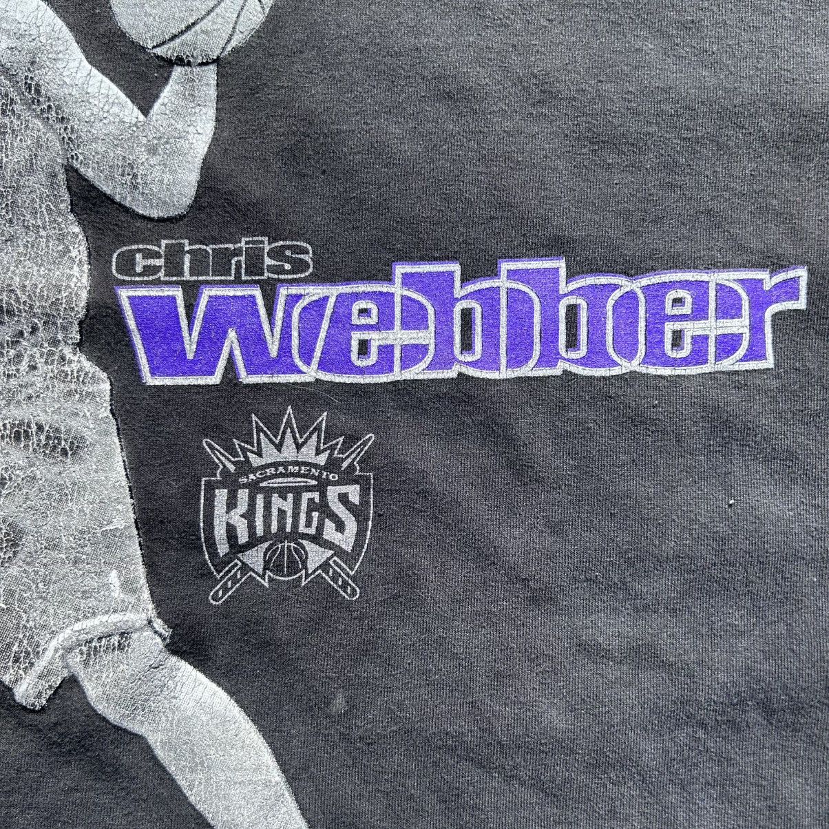Lee Vintage 2000s Lee Sport Chris Webber Sacramento Kings Tee XL Size US XL / EU 56 / 4 - 3 Thumbnail