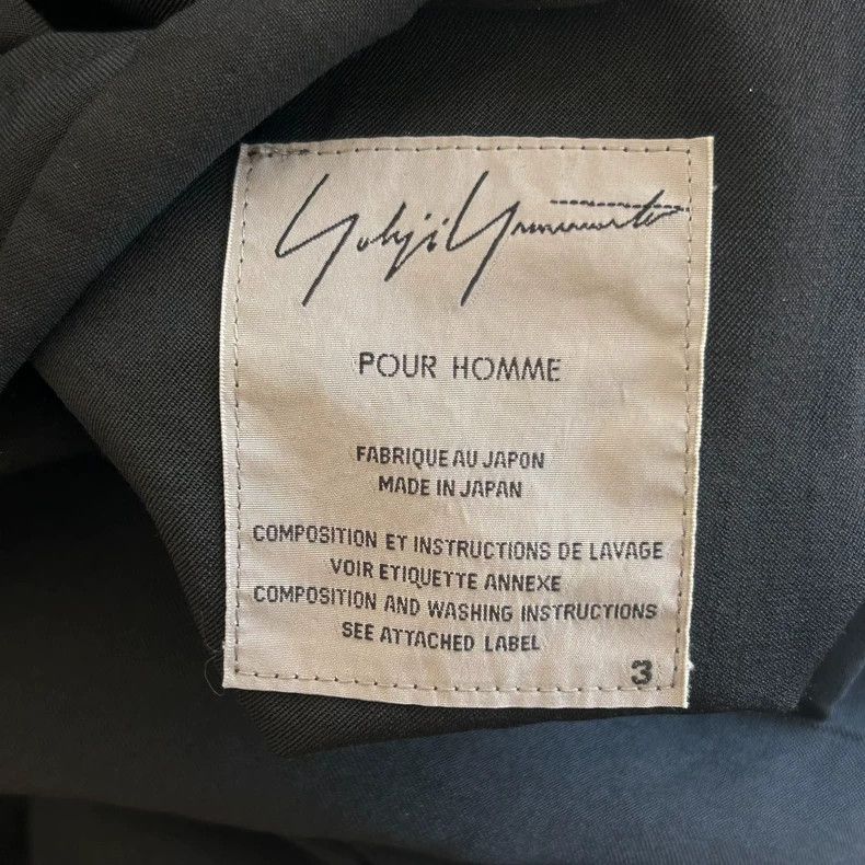 Yohji Yamamoto Yohji Yamamoto size 3 05 SS tortoise shell buttoned double Size 36R - 7 Thumbnail