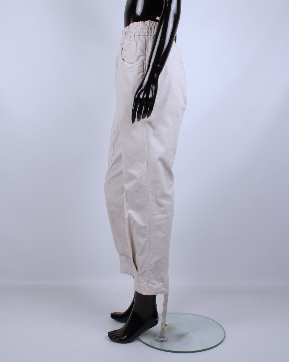 Brunello Cucinelli × Designer BRUNELLO CUCINELLI Cargo Big Pockets Pull On Cotton Pants Size 27" / US 4 / IT 40 - 2 Thumbnail