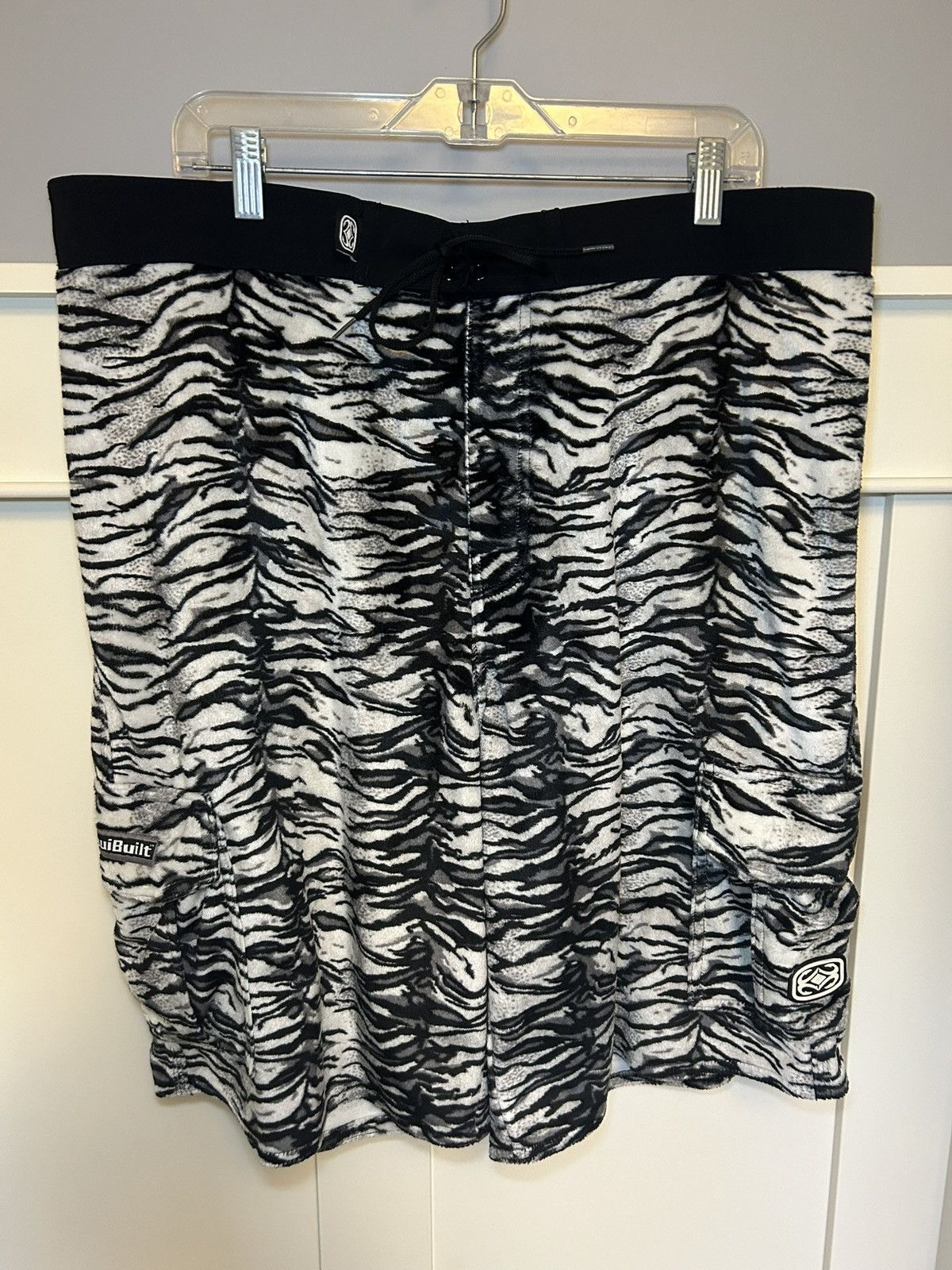 Other Vintage Maui Built fur zebra swim shorts Size US 36 / EU 52 - 1 Thumbnail