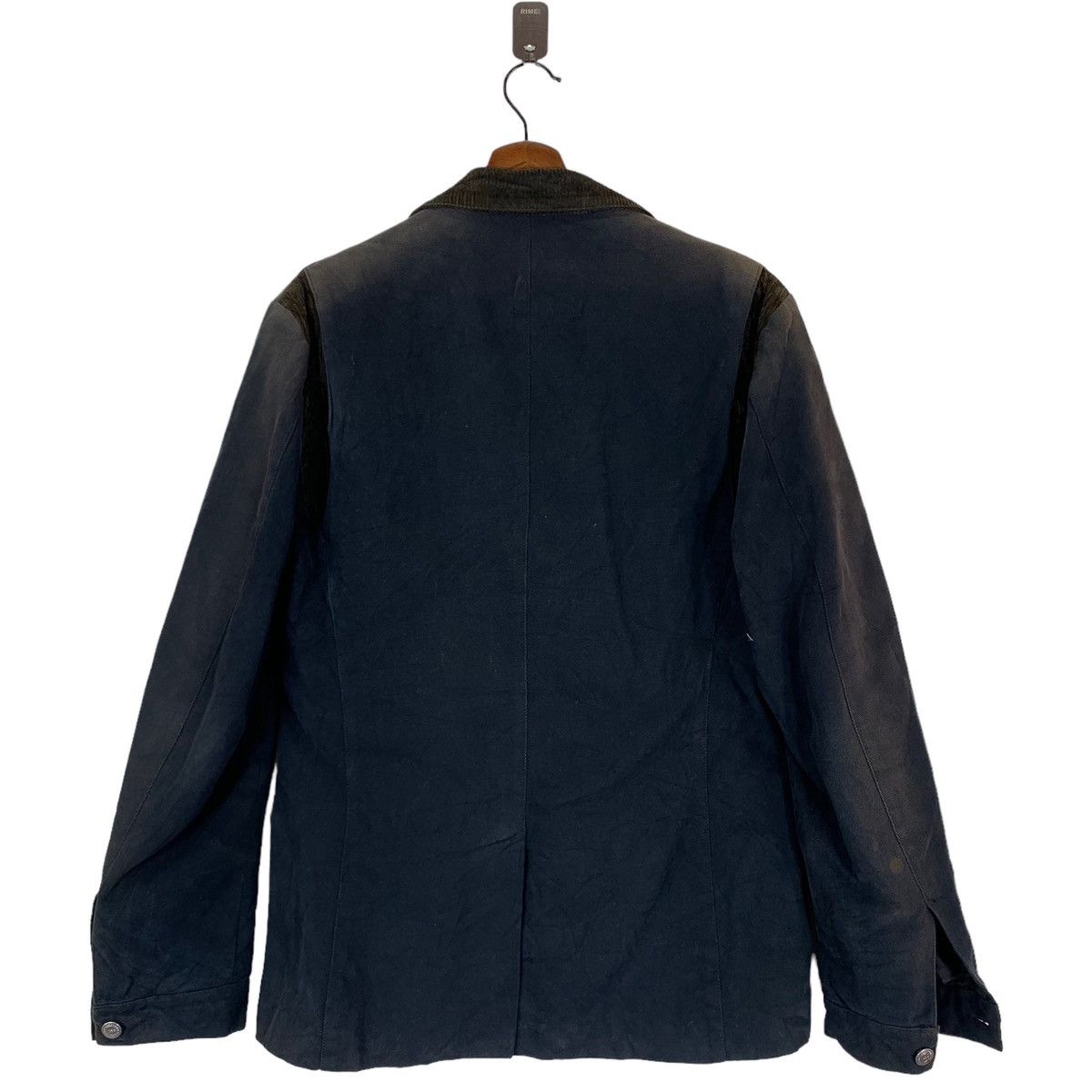 Iceberg VINTAGE ICEBERG HISTORY DENIM PUNK GOTHIC FADED JACKET Size US M / EU 48-50 / 2 - 6 Thumbnail