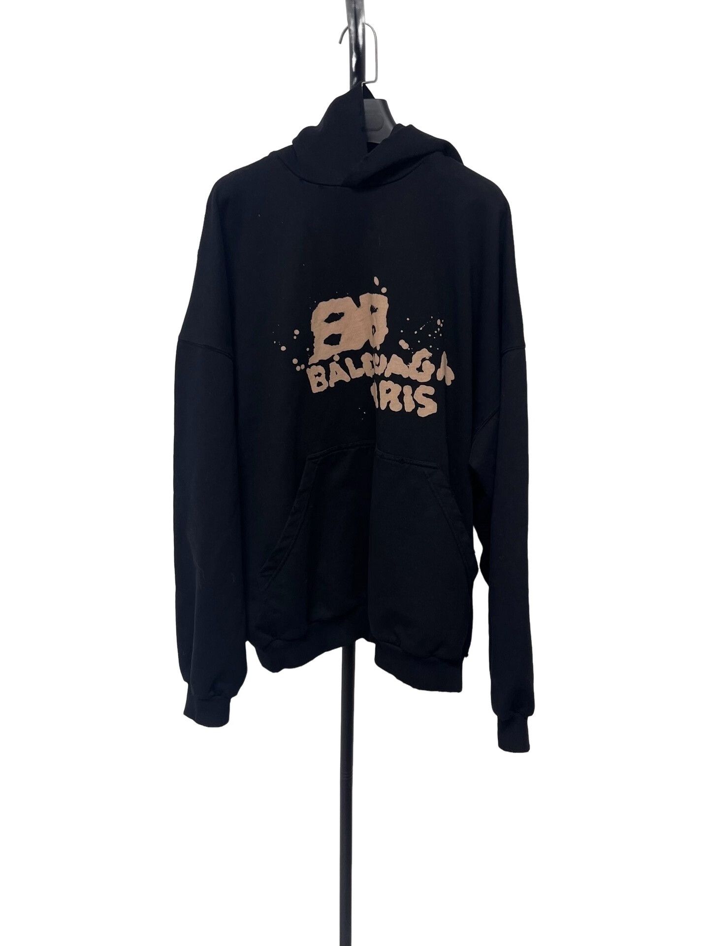 Balenciaga Balenciaga BB Logo Hoodie Black Size 2 Size US M / EU 48-50 / 2 - 1 Thumbnail
