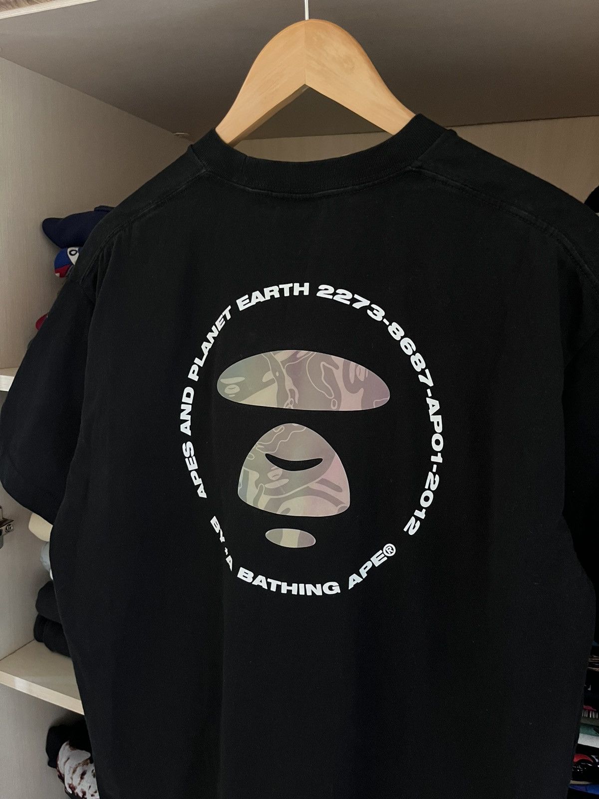 Aape Aape By Bape Tee Hologram Logo Size US M / EU 48-50 / 2 - 4 Thumbnail