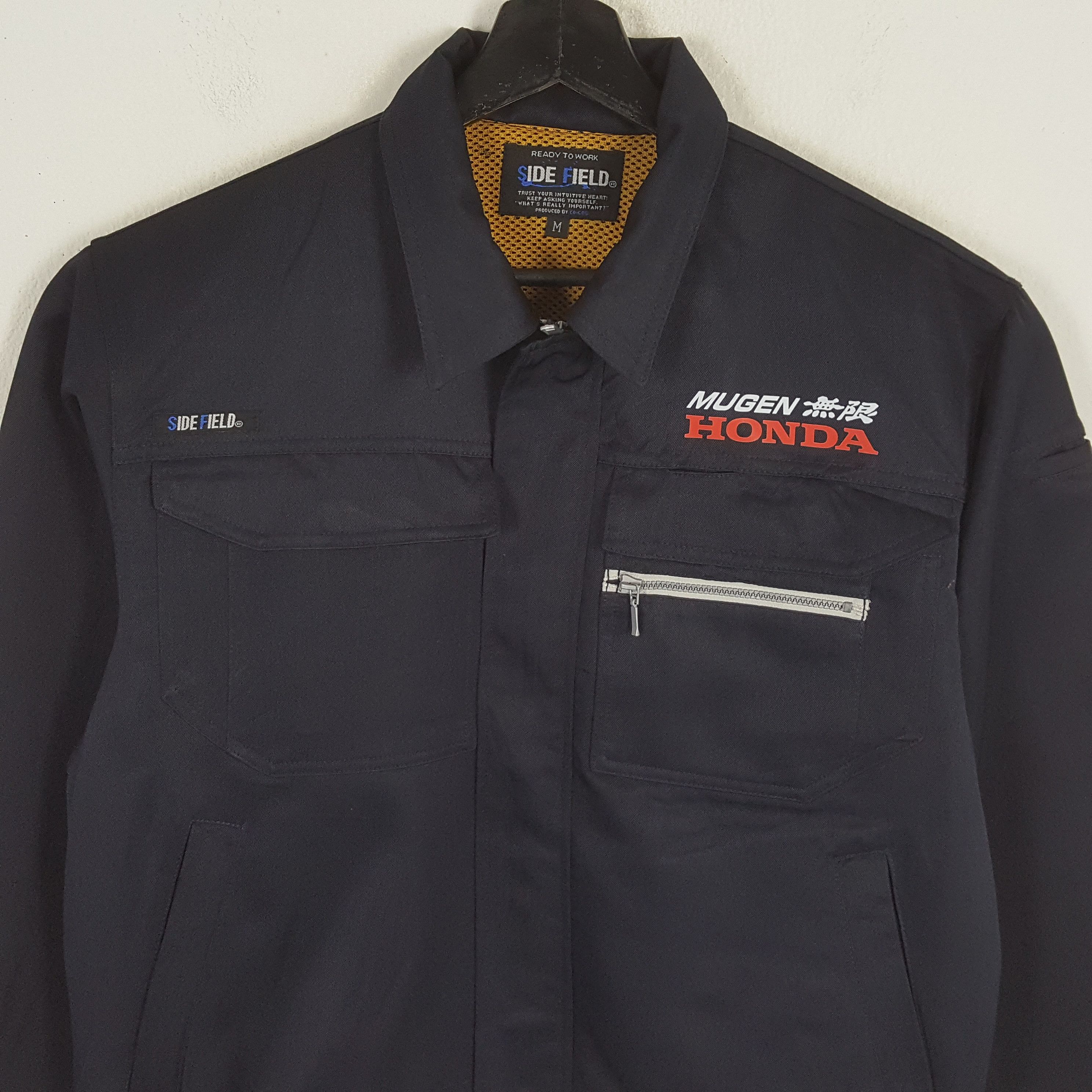 Japanese Brand × Vintage MUGEN HONDA Japanese Motorsports Custom Art JACKET Size US M / EU 48-50 / 2 - 4 Thumbnail