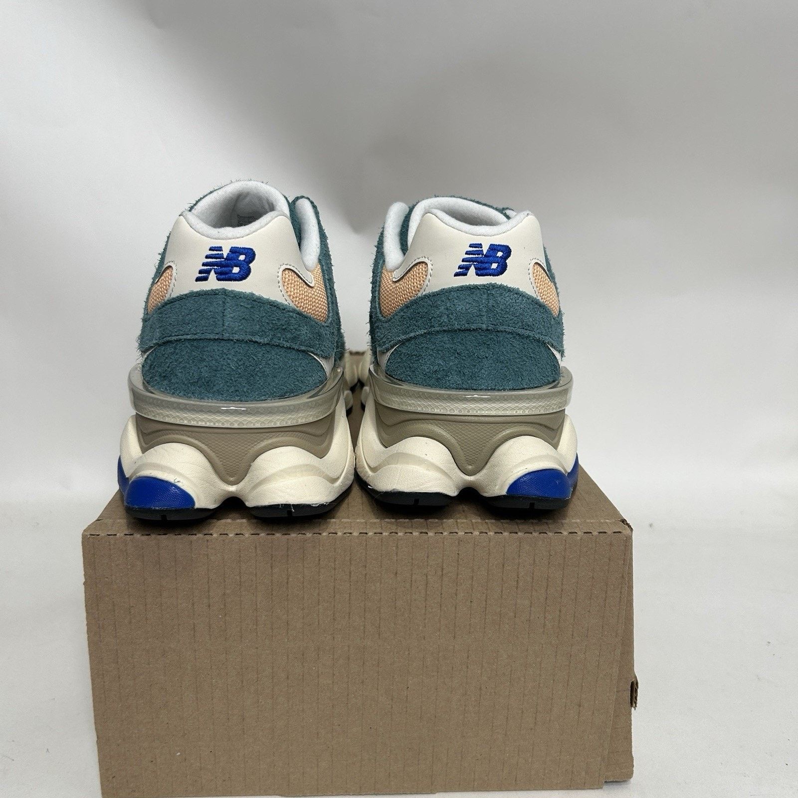 New Balance New Balance 9060 Shoes “New Spruce Purple Orange” U9060GEC Size US 12 / EU 45 - 4 Thumbnail