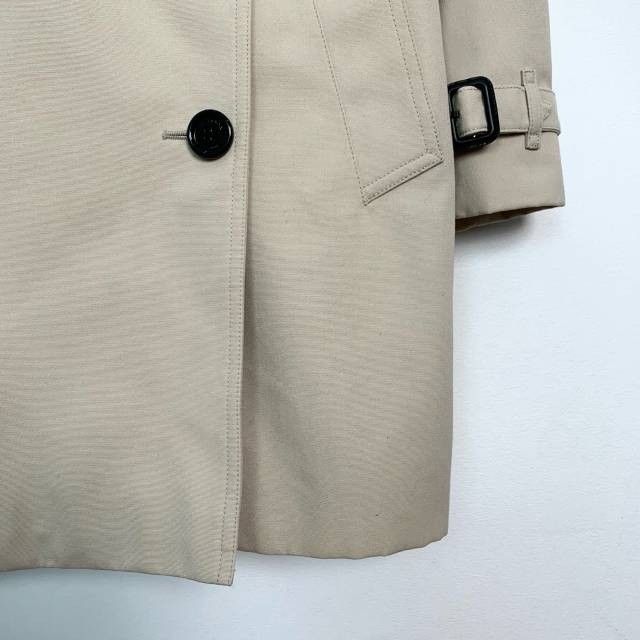 Burberry Burberry Womens Double-Breasted Belted Trench Coat Khaki Siz Size XXS / US 00 / IT 34 - 6 Thumbnail