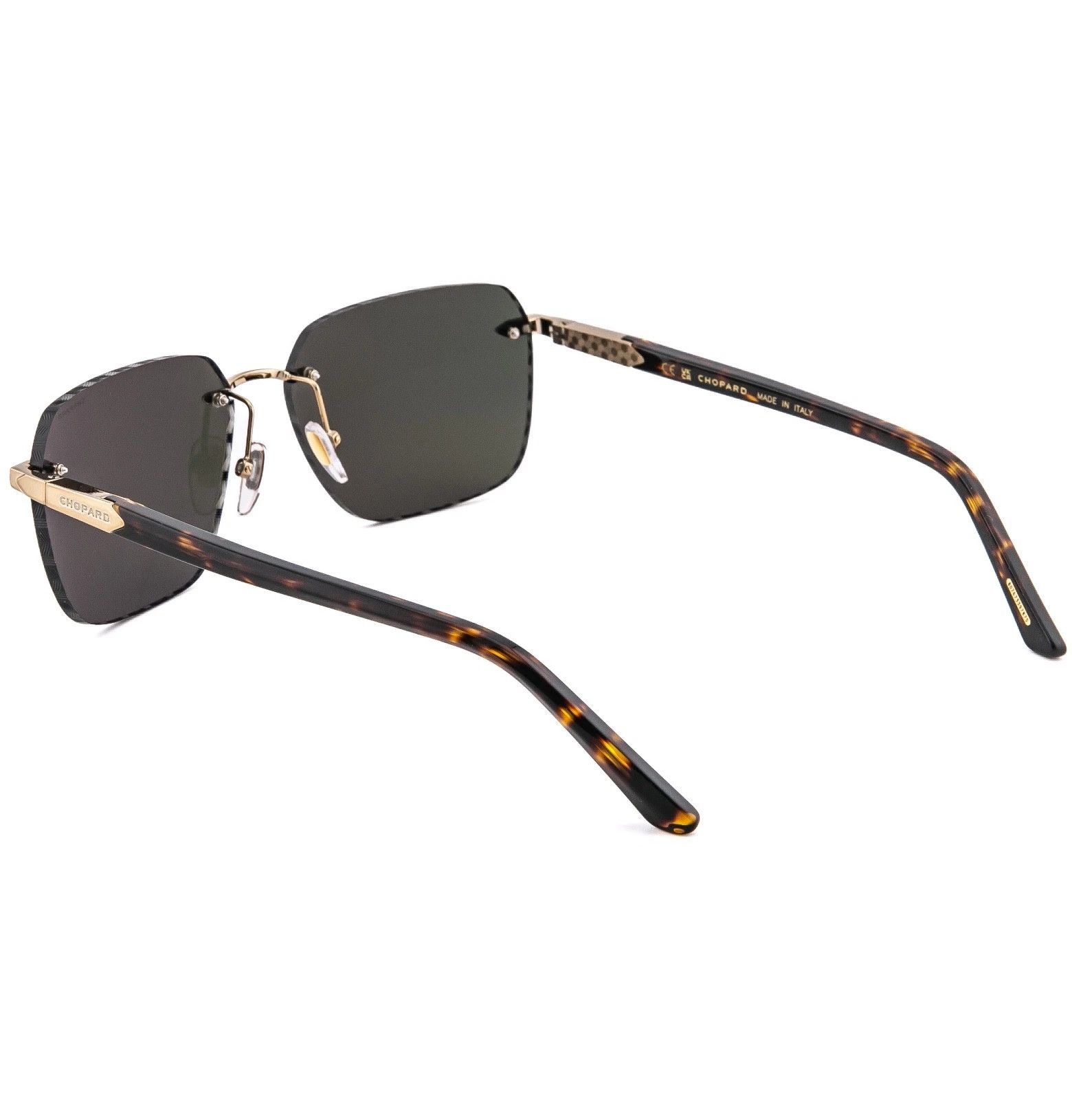 Chopard CHOPARD L.U.C. G62 Aviator Brown SCHG62 Rimless Sunglasses Size ONE SIZE - 4 Thumbnail