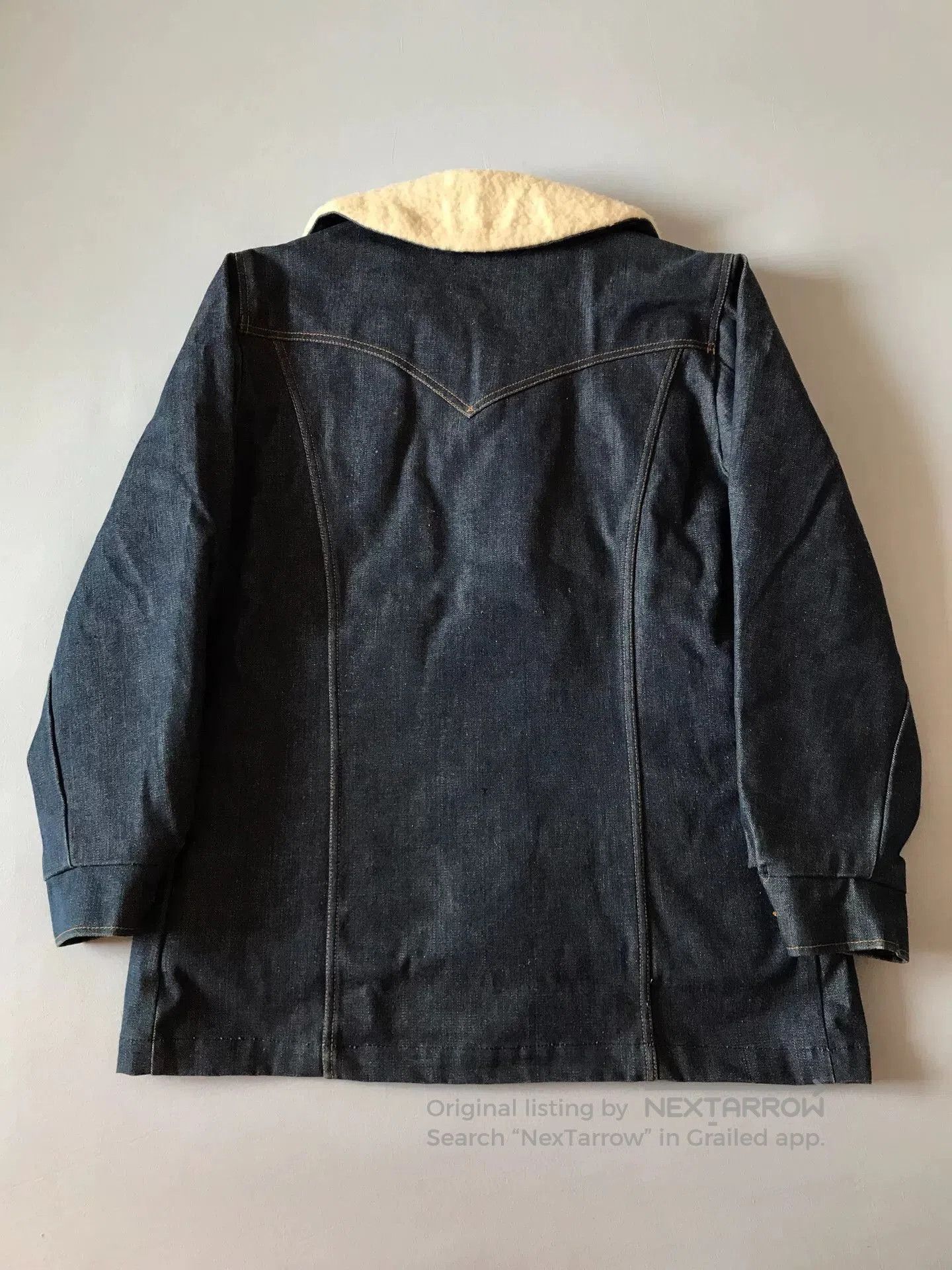 Lee 80s Lee Storm Rider Sherpa Lined Farm Coat. Size US L / EU 52-54 / 3 - 2 Thumbnail