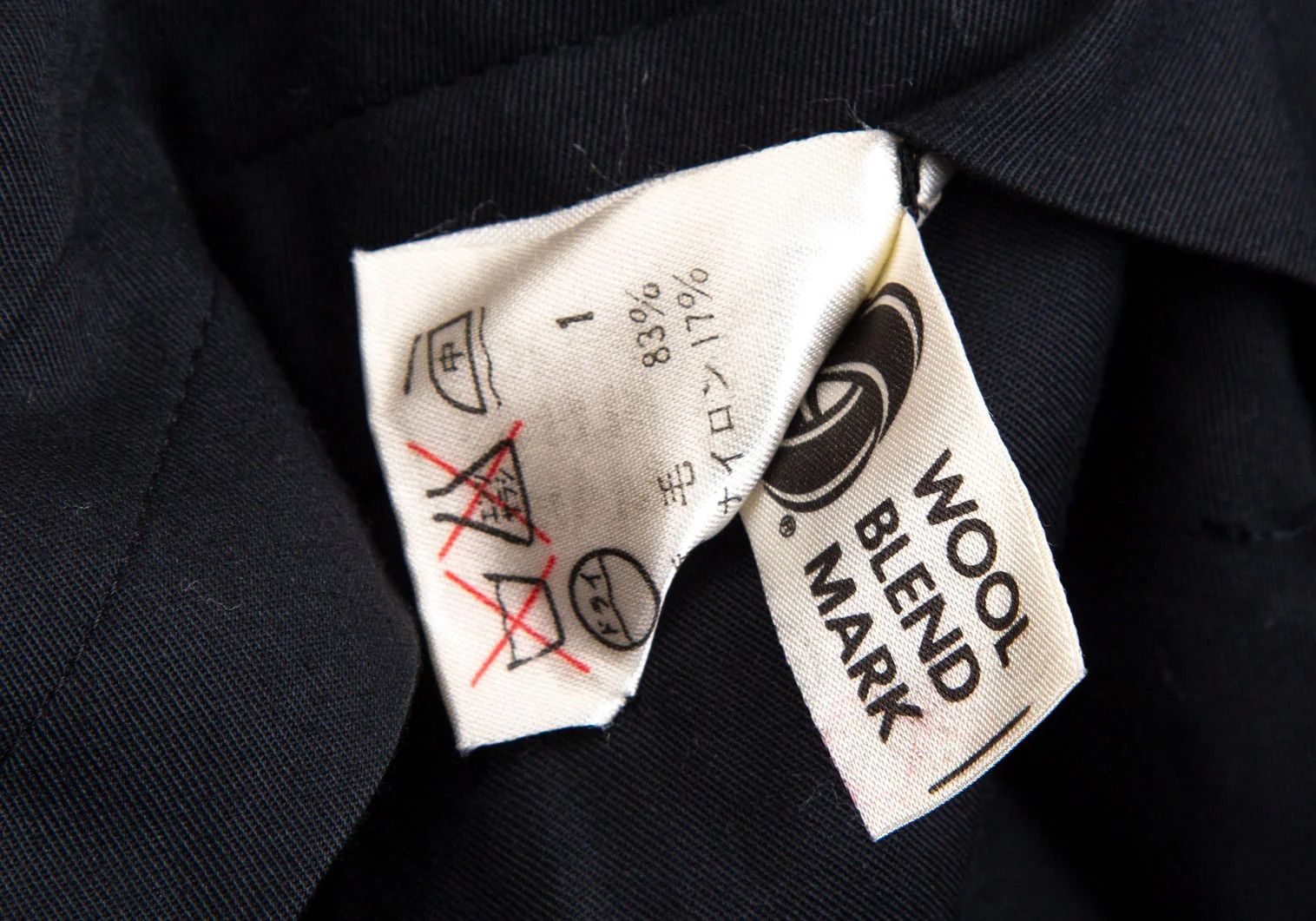 Jean Paul Gaultier Wool Nylon Tapered Pants in Black Size 48 Size US 32 / EU 48 - 13 Thumbnail