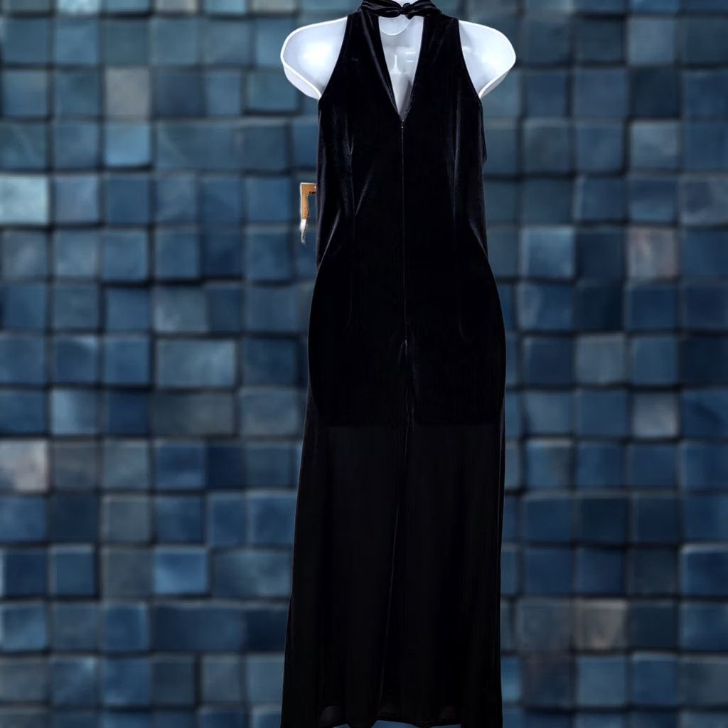 Vintage VINTAGE Carole Little Dresses Black Velvet Dress Size 6 NEW Womens A-Line Ball Gown"} Size M / US 6-8 / IT 42-44 - 1 Thumbnail