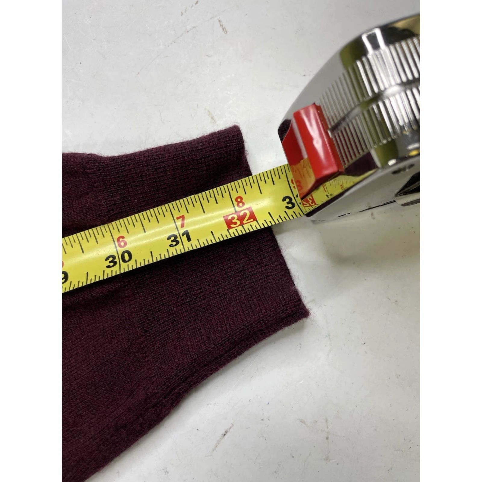 Polo Ralph Lauren VINTAGE Polo Ralph Lauren Sweater Pullover V-Neck Burgundy Men 2XL Wool Merino Knit Regular Size US XXL / EU 58 / 5 - 4 Thumbnail