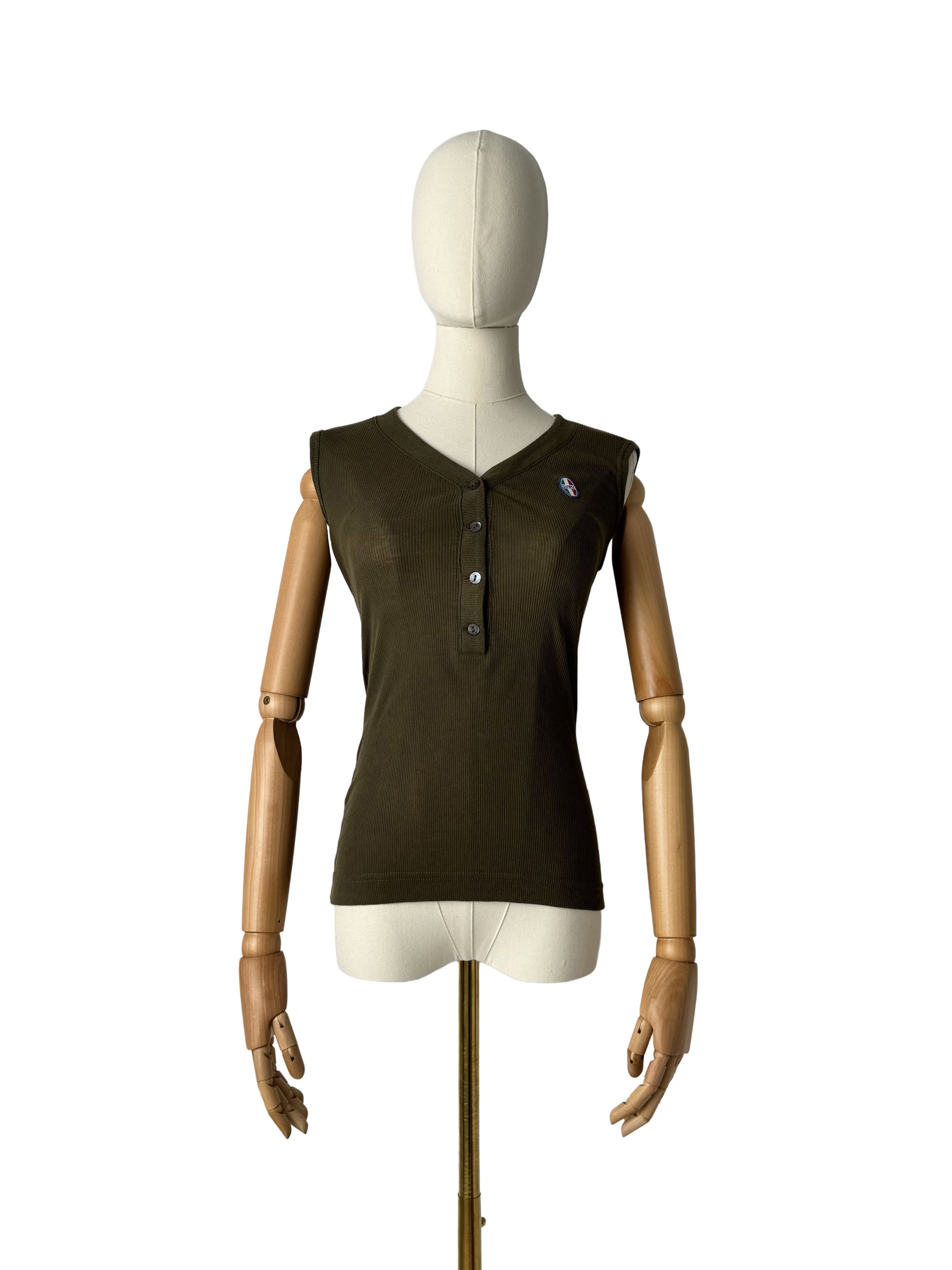 Dolce & Gabbana Dolce&Gabbana Vintage Tank Top Size XS / US 0-2 / IT 36-38 - 1 Thumbnail