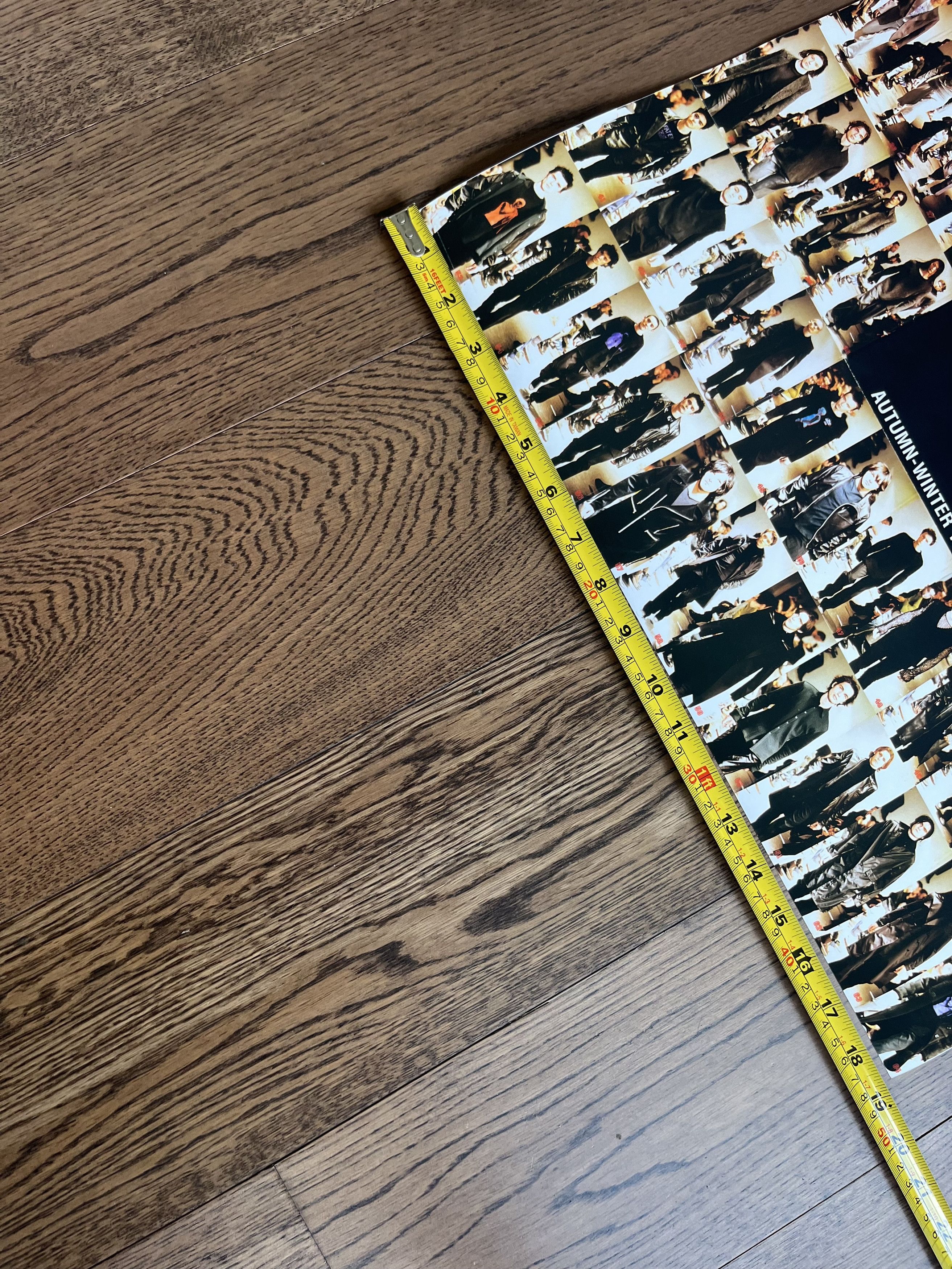 Raf Simons Raf Simons Autumn Winter 1997 1998 Big Size Promotion Poster Size ONE SIZE - 10 Thumbnail