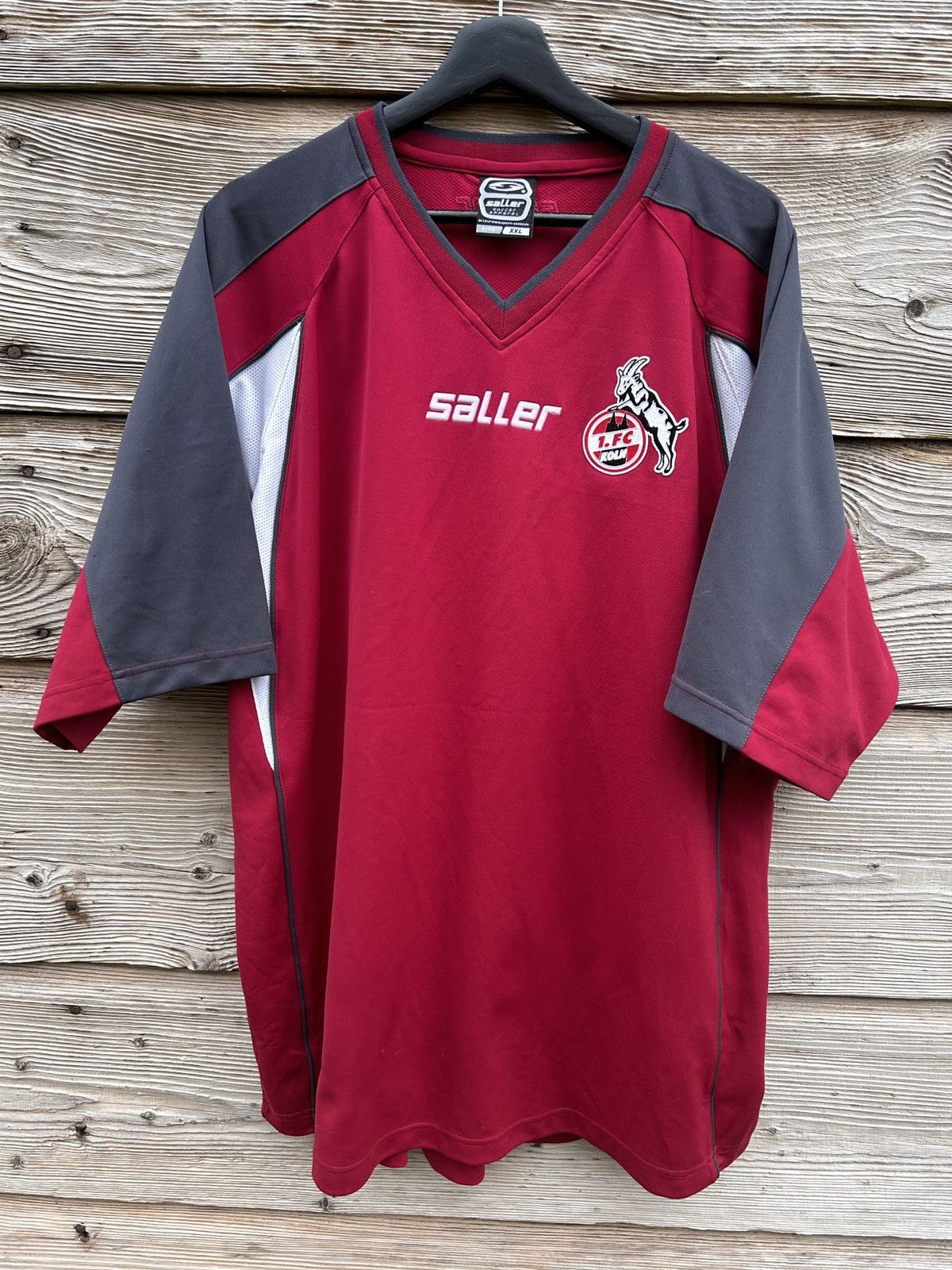 Vintage 00s Vintage Saller 1.FC Koln 2003/04 Training Jersey Size US XXL / EU 58 / 5 - 1 Thumbnail