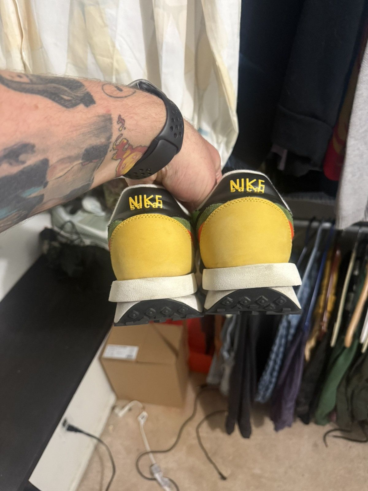 Nike × Sacai Nike sacai waffle Size US 13 / EU 46 - 3 Thumbnail