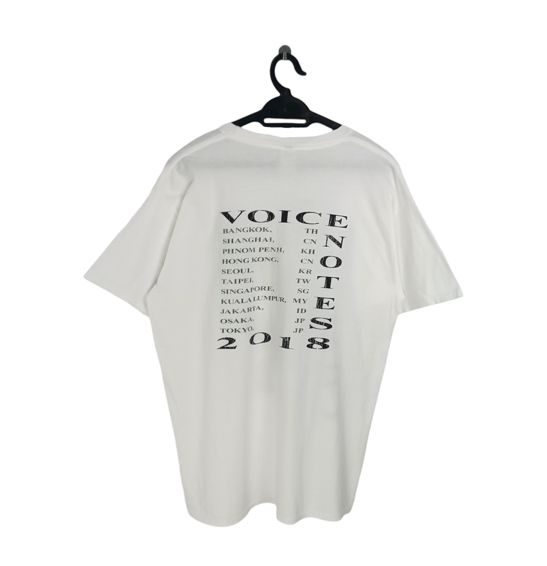 Band Tees VINTAGE '18 CHARLIE PUTH VOICE NOTES TEE wiz khalifa bieber Size US M / EU 48-50 / 2 - 2 Thumbnail