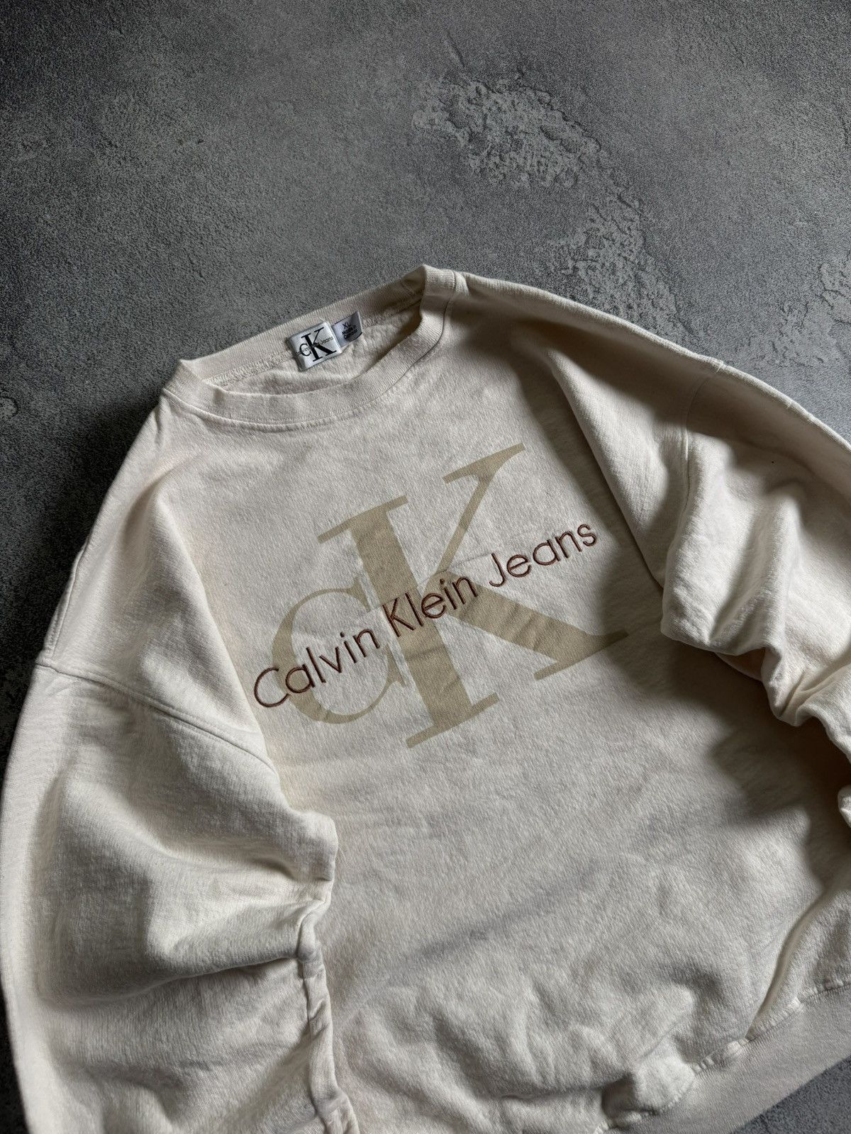 Calvin Klein Calvin Klein XL/size retro vintage 90s sweatshirts jumper Size US XL / EU 56 / 4 - 2 Thumbnail