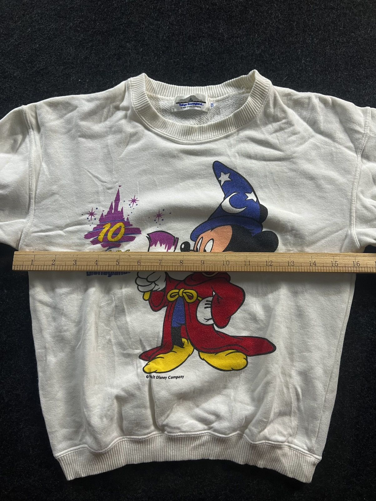 Hysteric Glamour 90‘s Disney Fantasia Mickey Baby Size L/S Tee Size XXS / US 00 / IT 34 - 5 Thumbnail